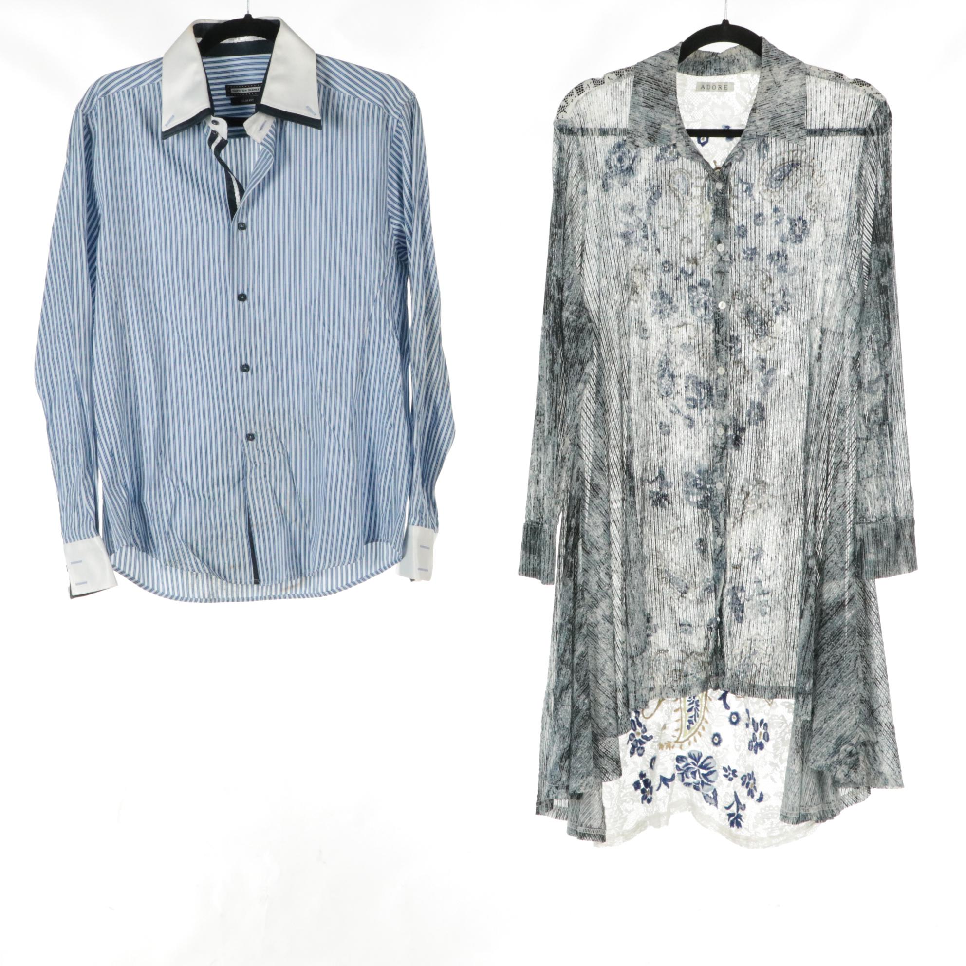 Free People Patterned Trousers, Thirty Six Degrees Slim Fit Button Down and More