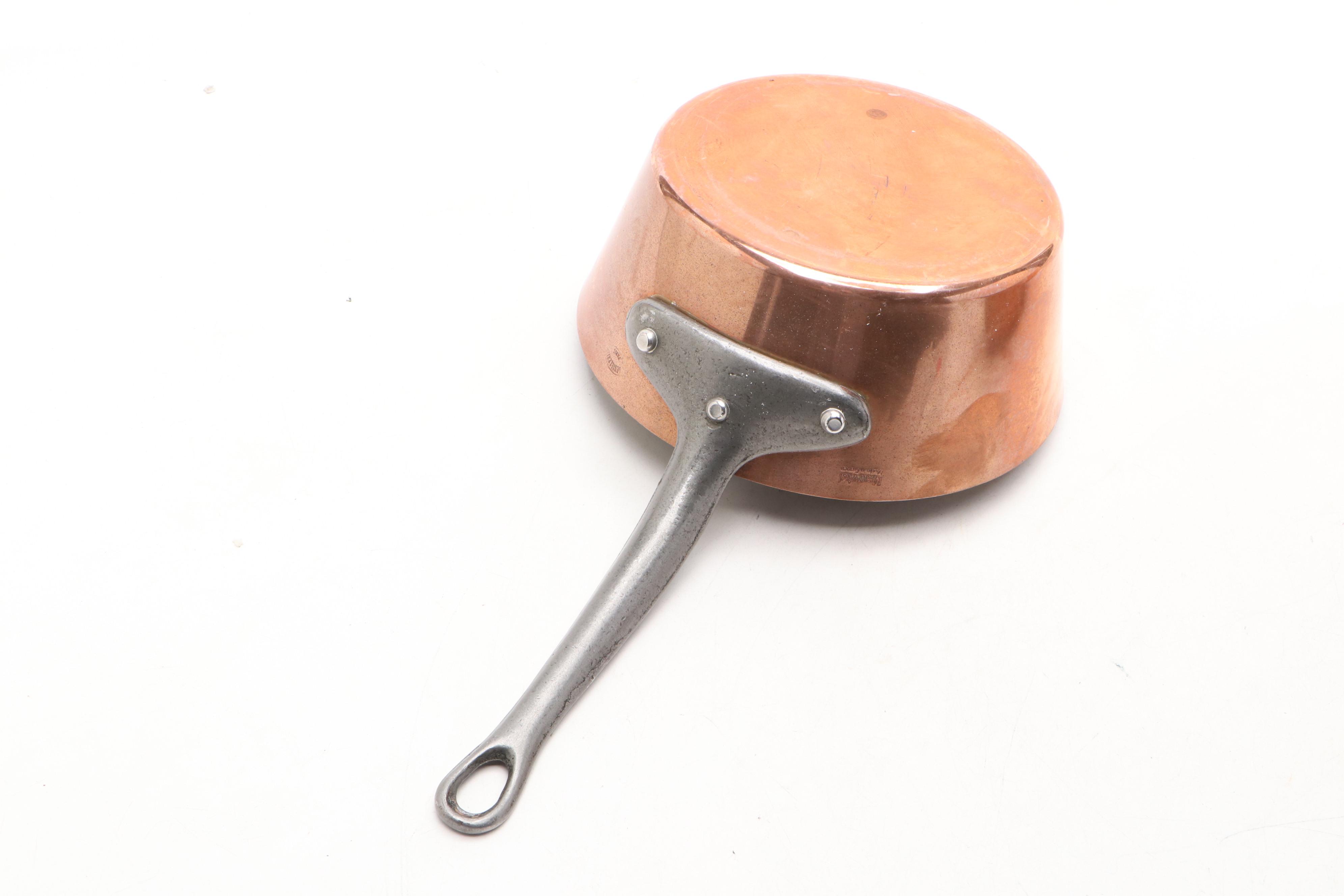 Ruffoni with Mauviel and Other Copper Pots and Pans