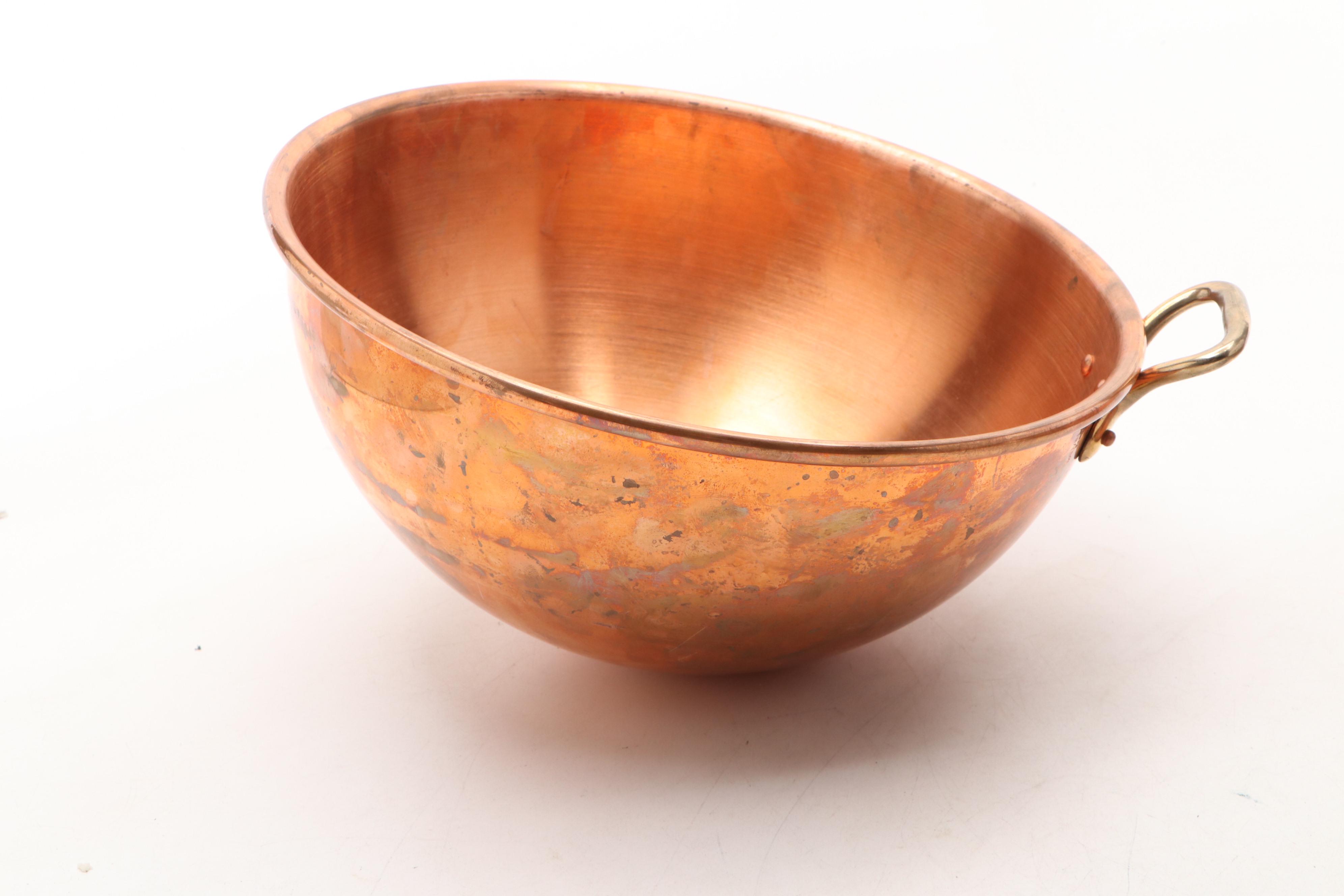 Ruffoni with Mauviel and Other Copper Pots and Pans