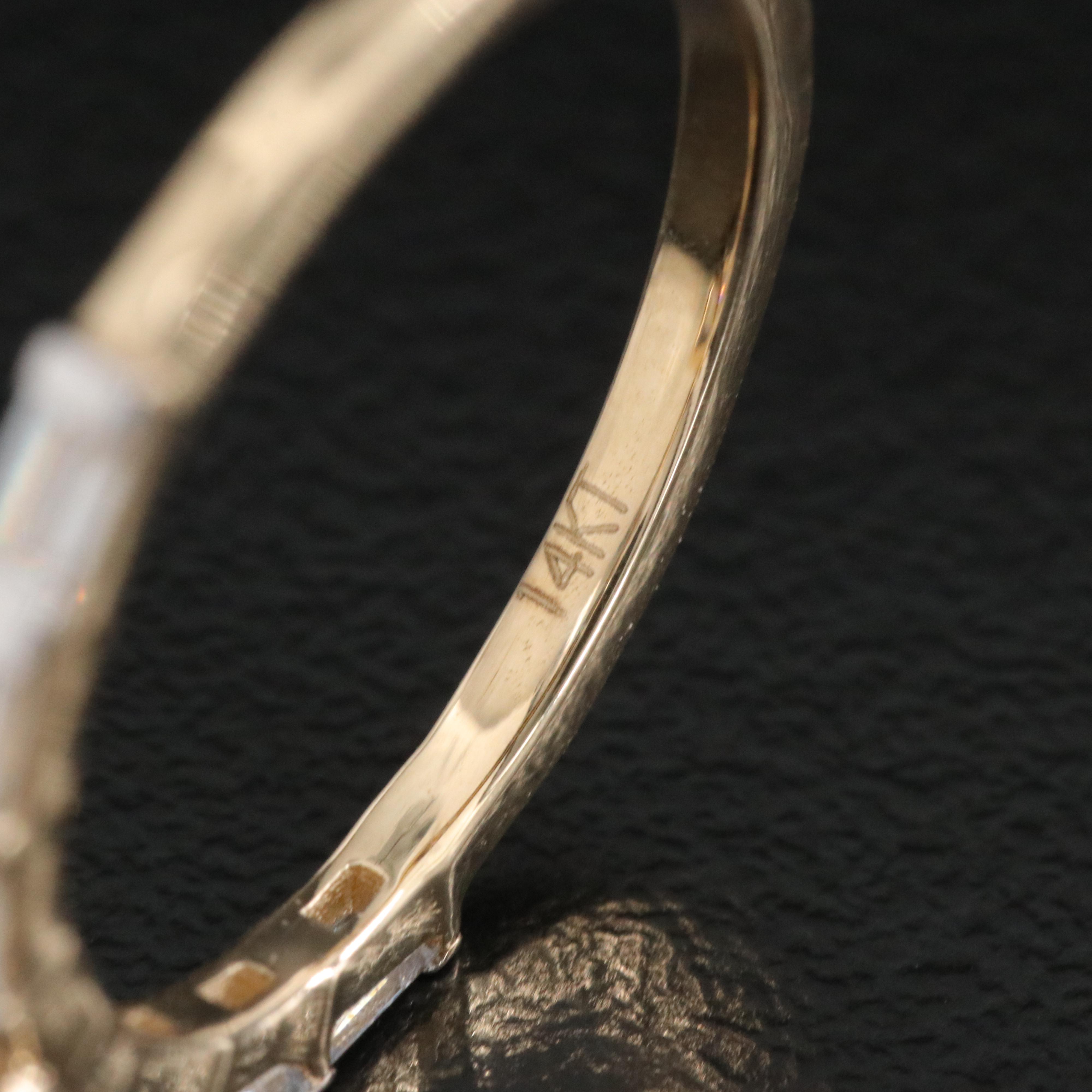 14K 5.32 CTW Lab Grown Diamond Ring with IGI Report