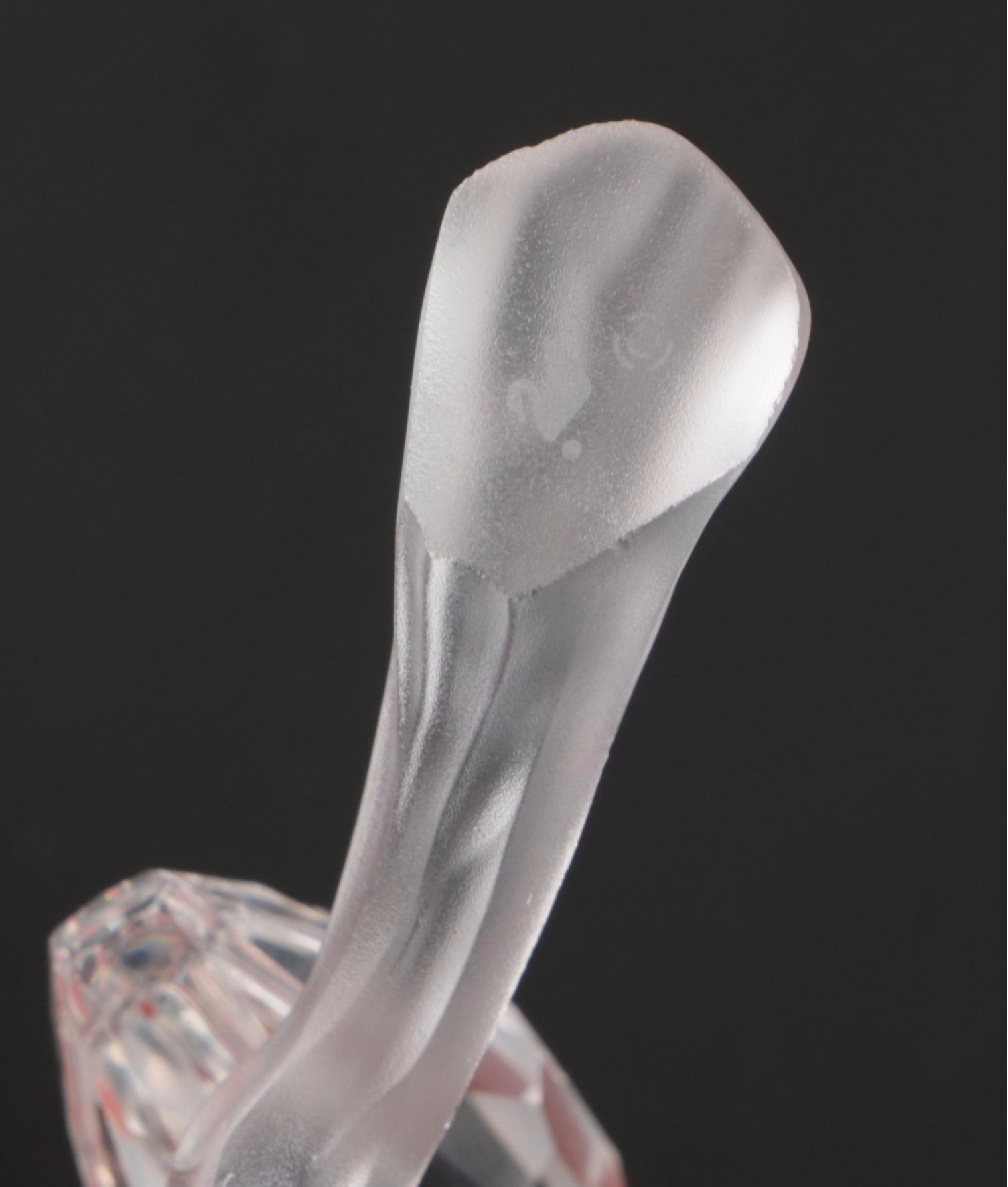 Swarovski Crystal "Baby Lovebirds" with Other Bird Figurines and Mirrored Stand