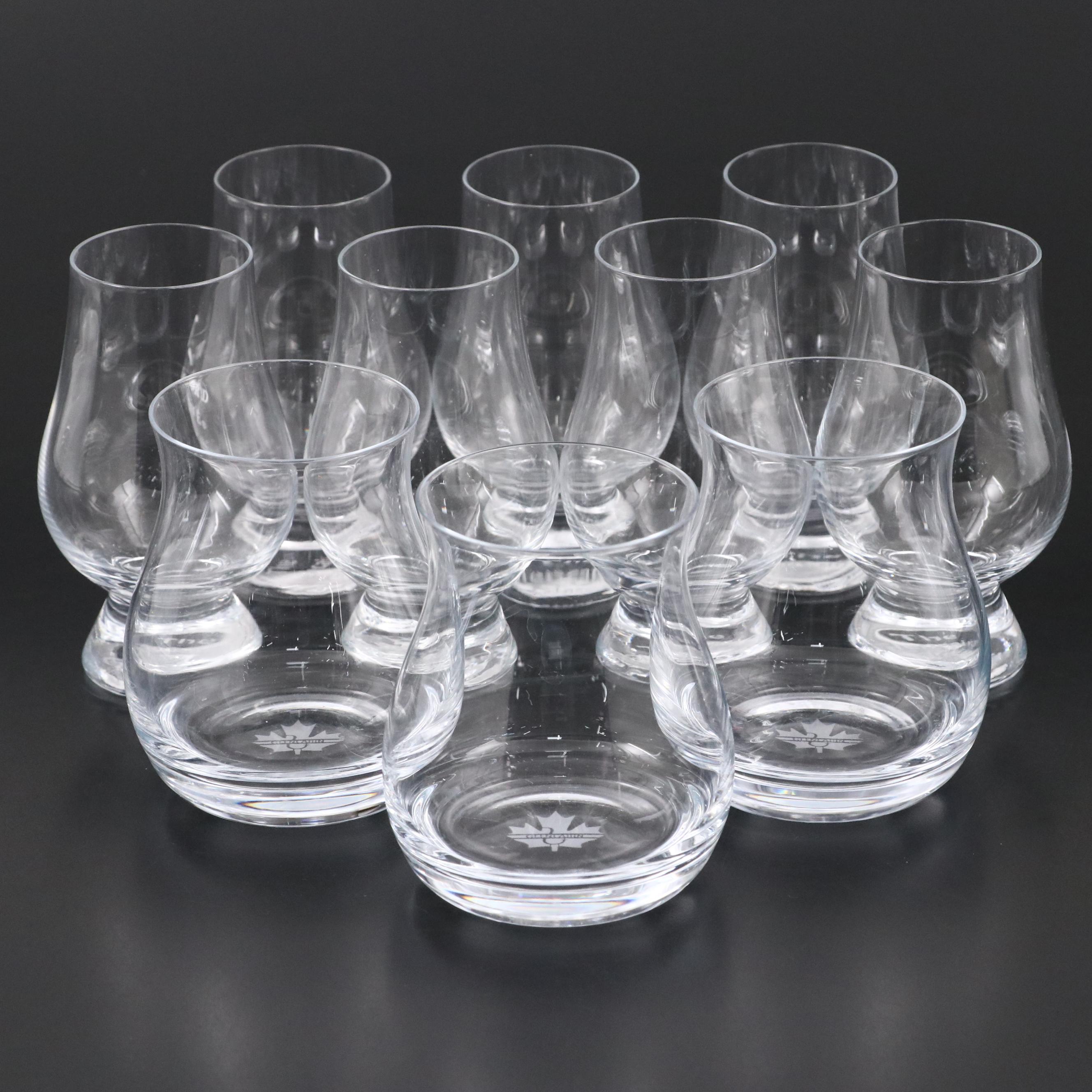 The Glencairn Glass Company with Woodford Reserve and Other Tasting Glasses
