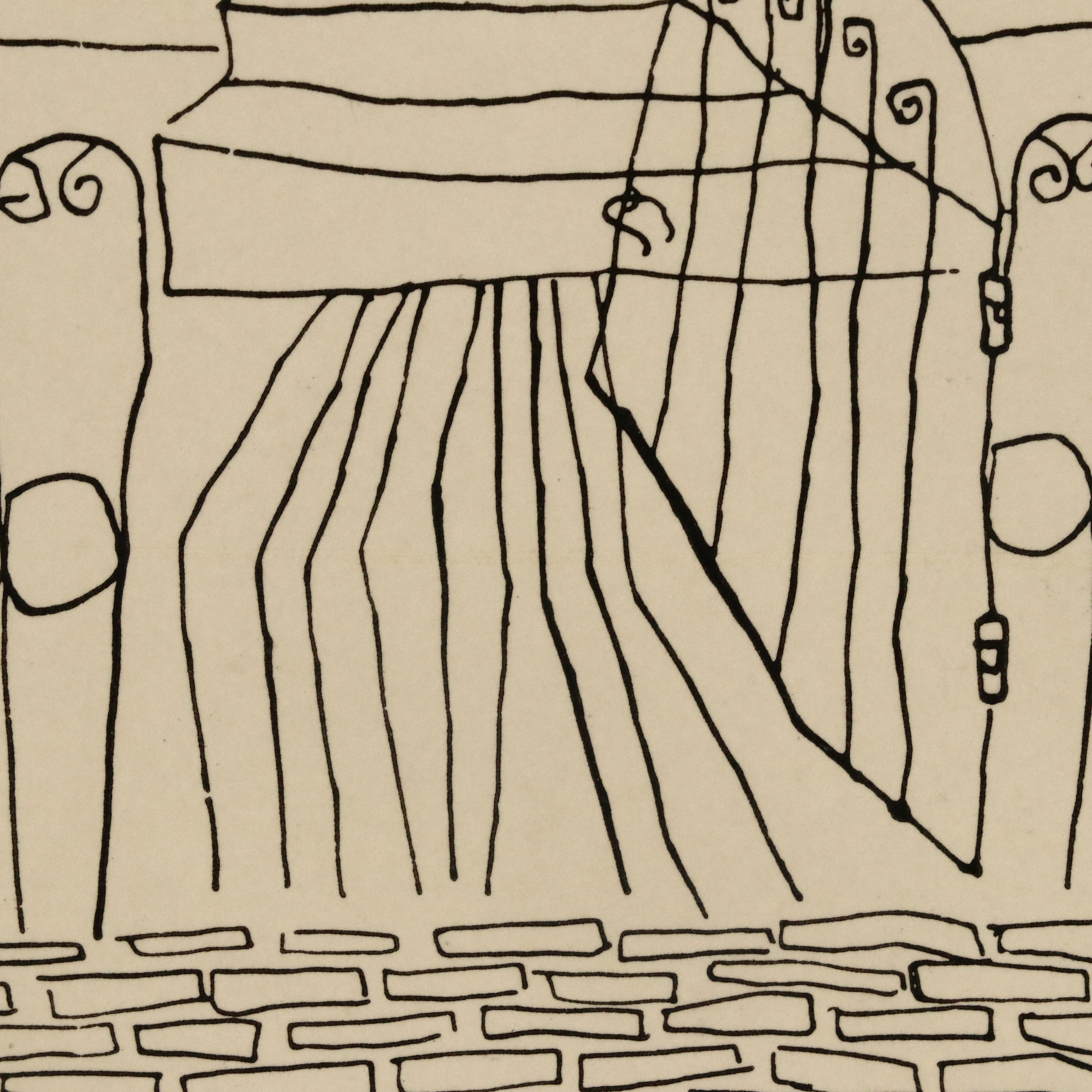 Portfolio of 12 Illustrations by Bezalel Schatz for Henry Miller