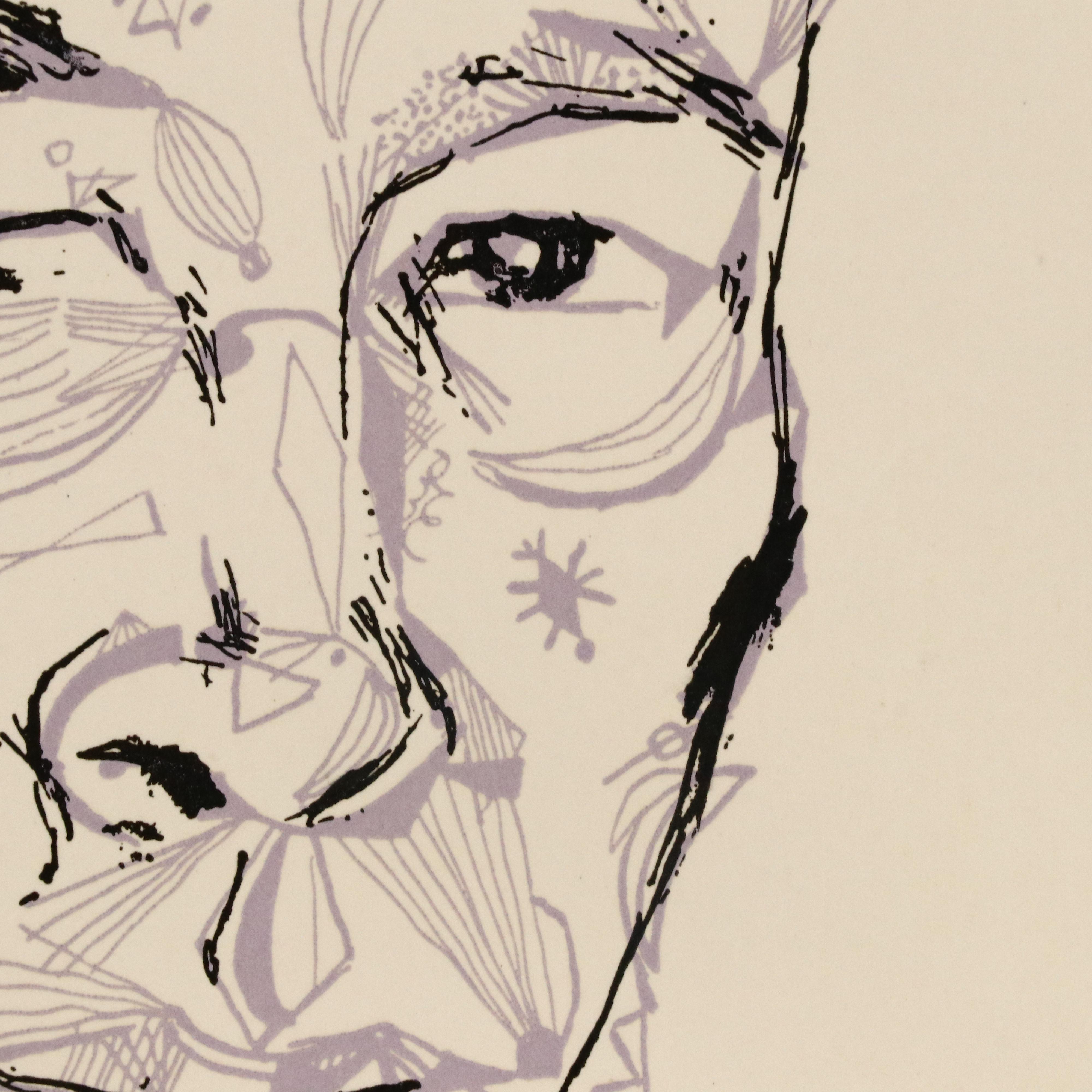 Portfolio of 12 Illustrations by Bezalel Schatz for Henry Miller