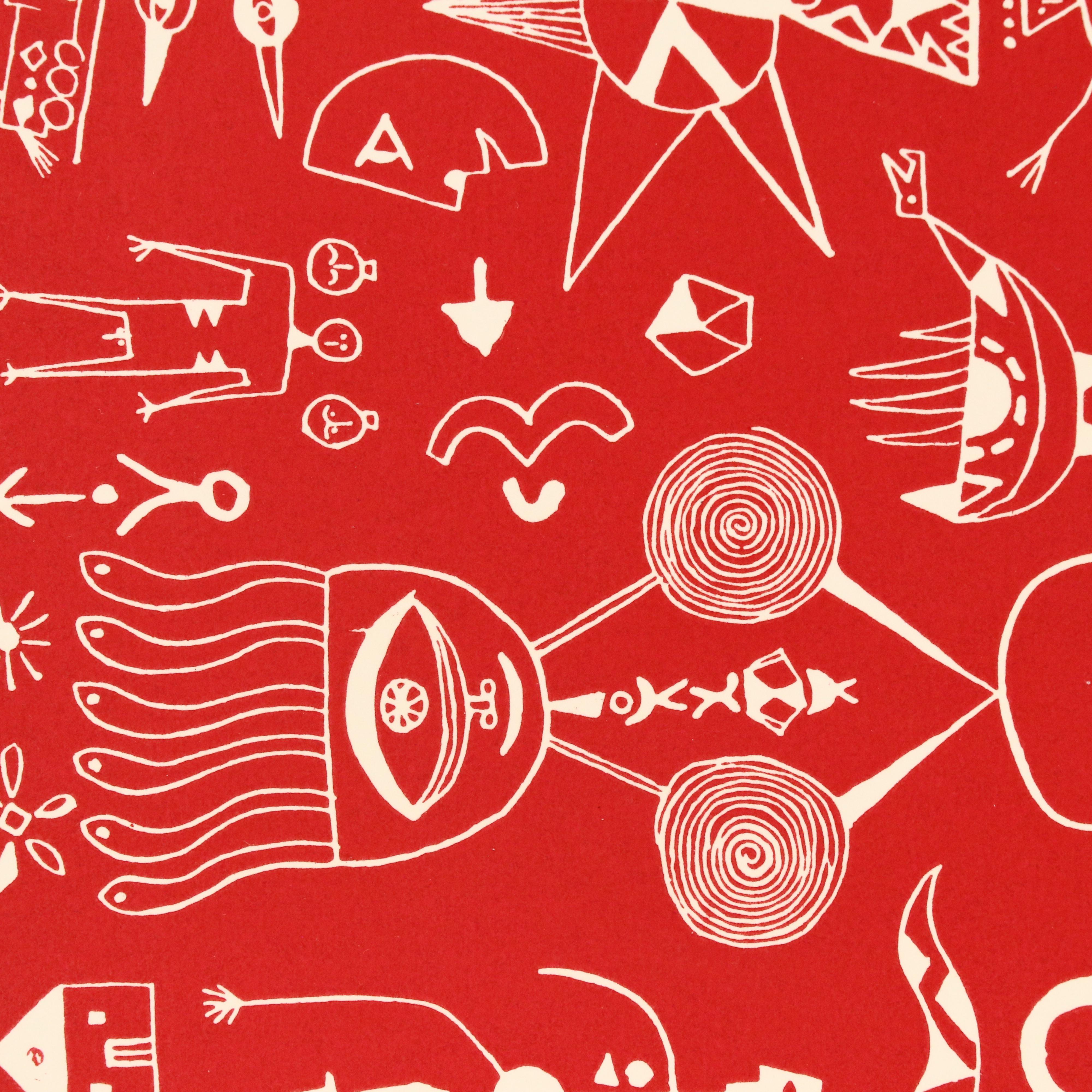 Portfolio of 12 Illustrations by Bezalel Schatz for Henry Miller