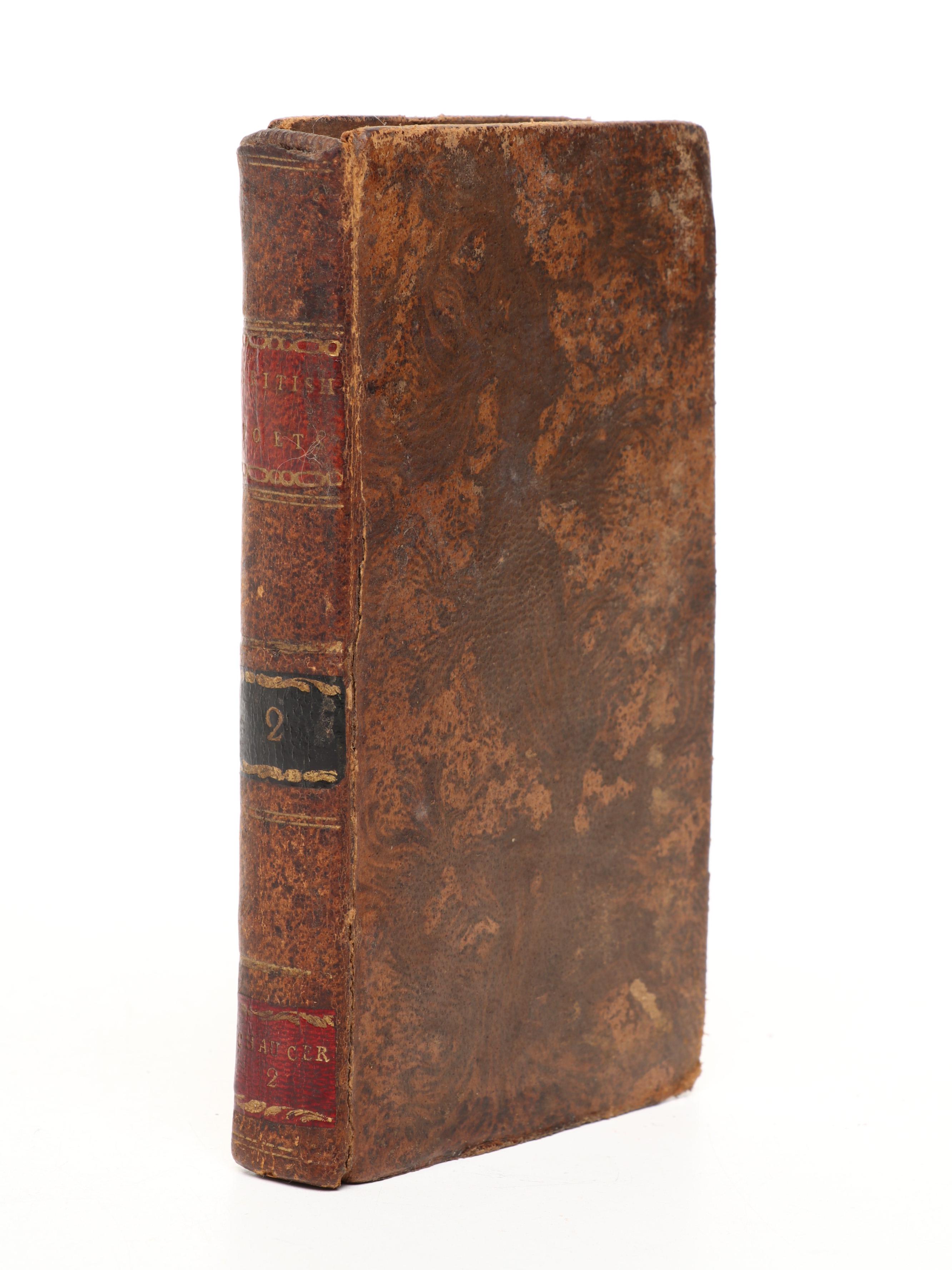 "The Poetical Works of John Gay" and Other Poetry Collections, Early 19th C.