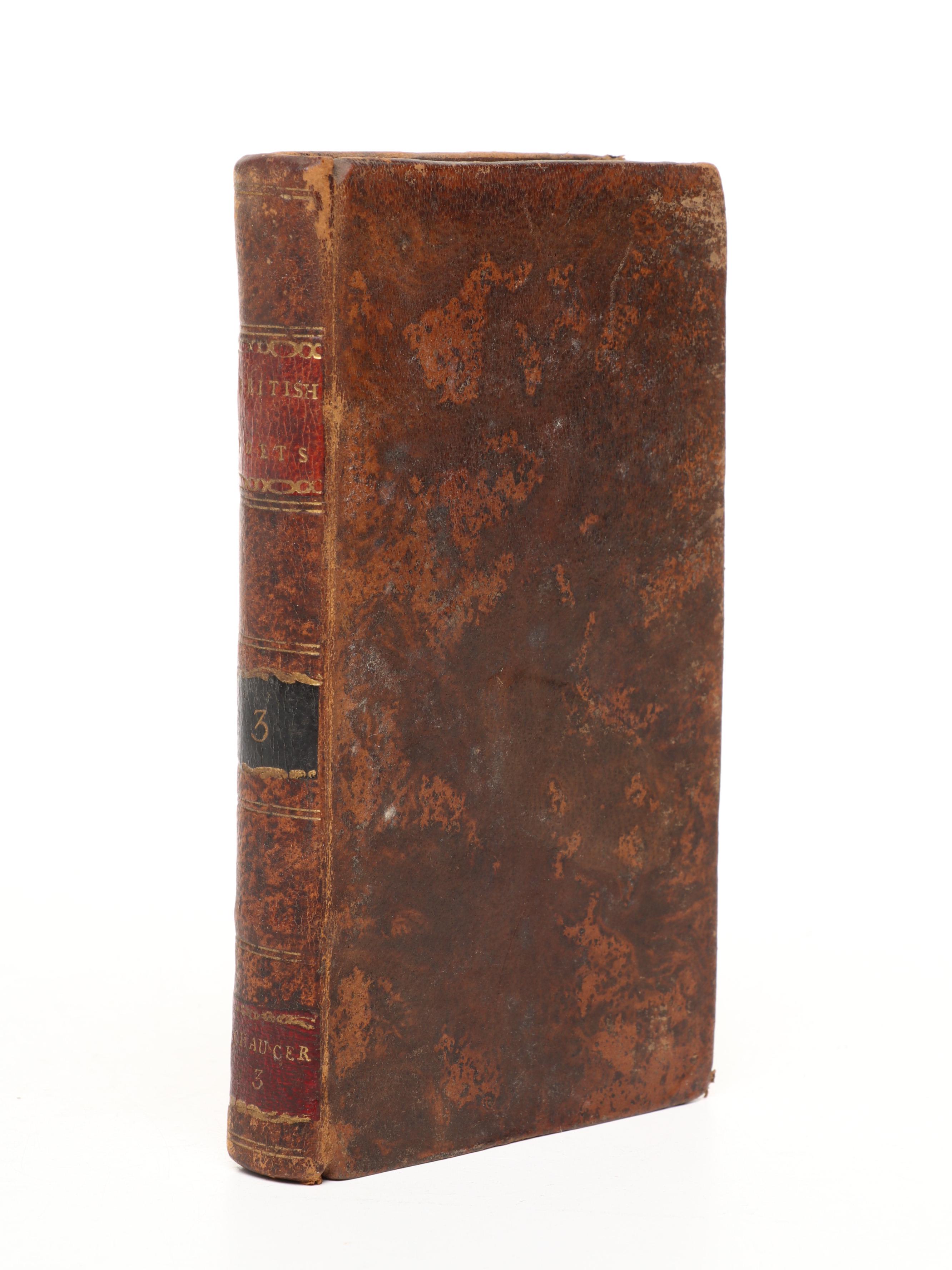 "The Poetical Works of John Gay" and Other Poetry Collections, Early 19th C.