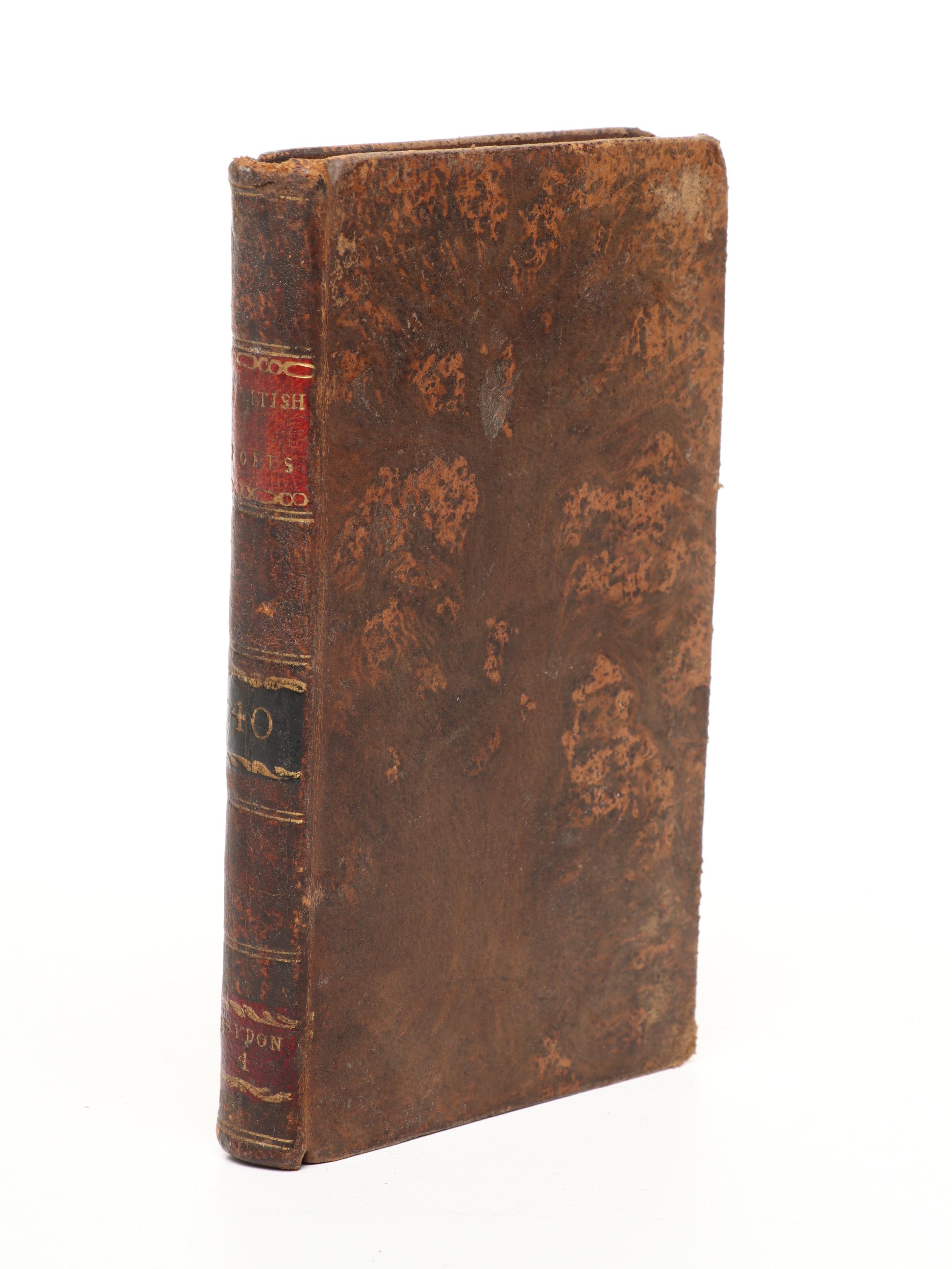 "The Poetical Works of John Gay" and Other Poetry Collections, Early 19th C.