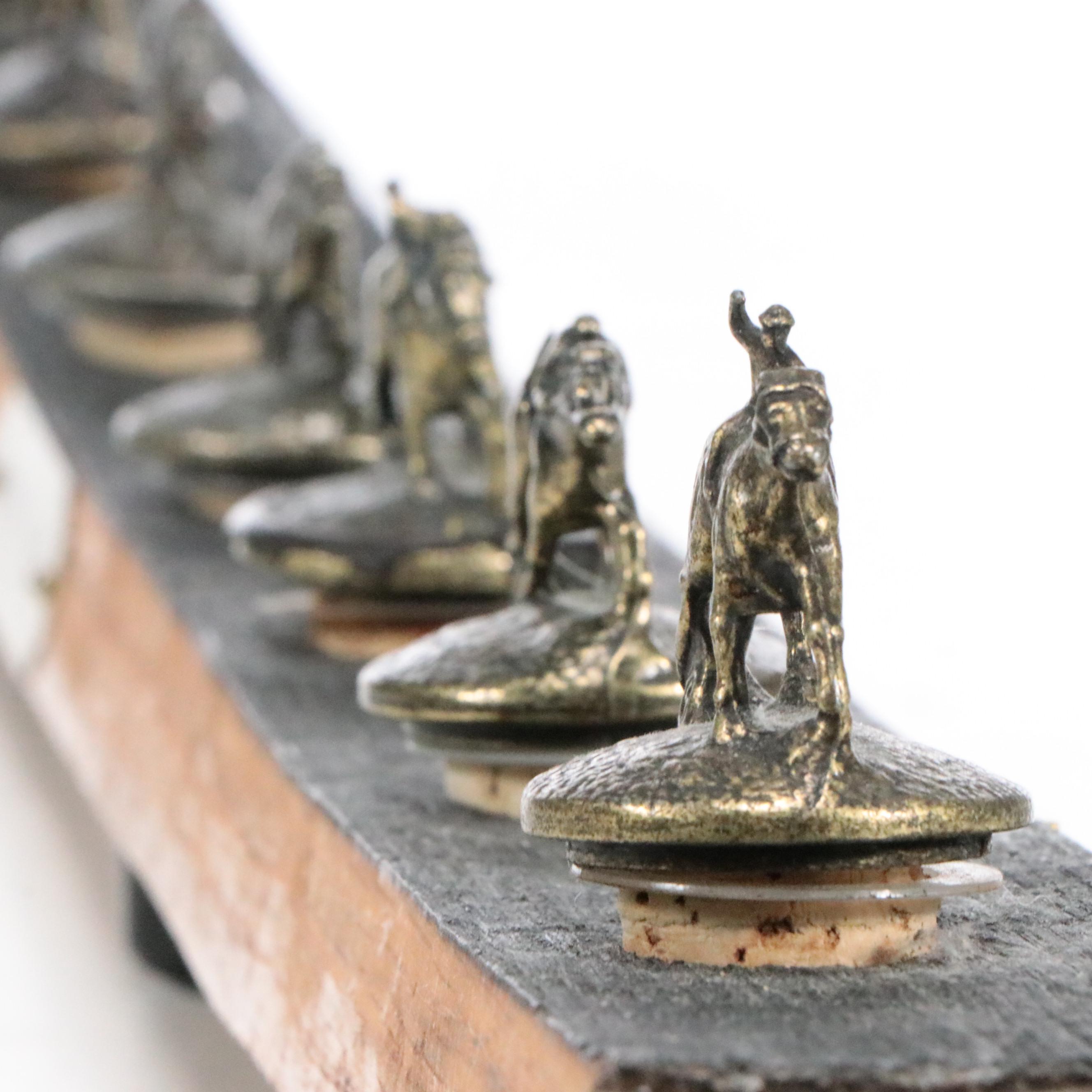 Buffalo Trace Distillery Bourbon Barrel Stave & Blanton's Racing Horse Stoppers