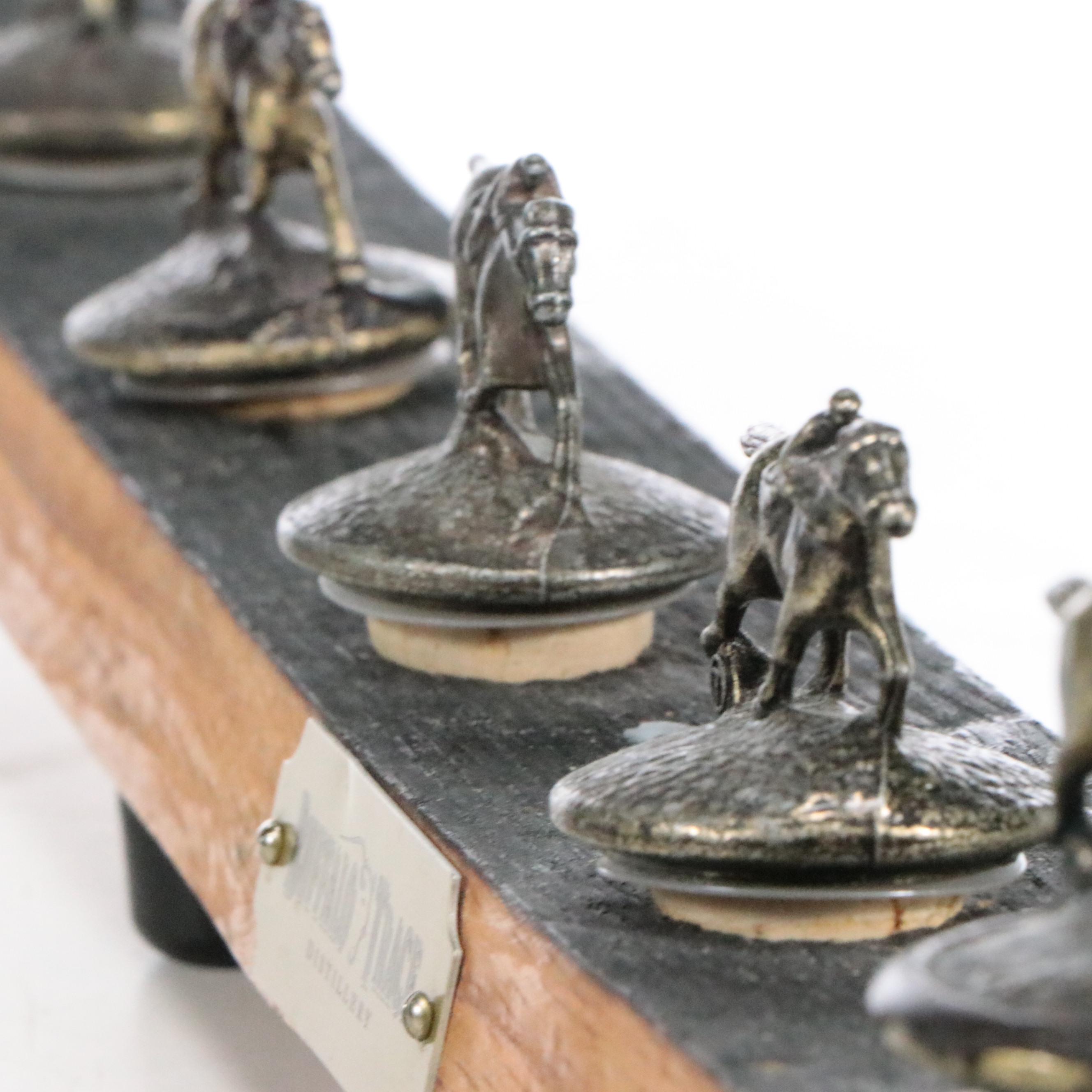 Buffalo Trace Distillery Bourbon Barrel Stave & Blanton's Racing Horse Stoppers