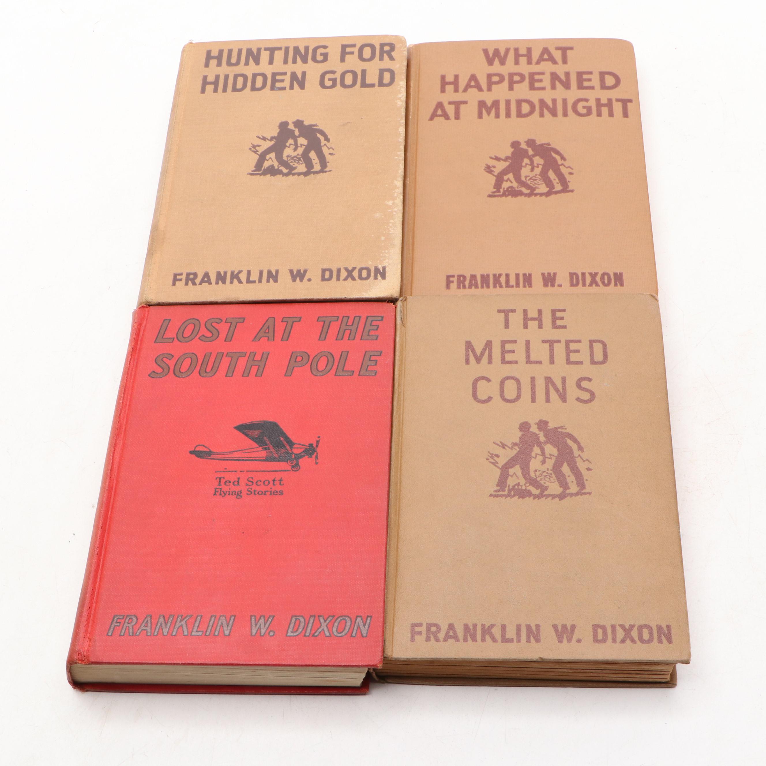 Illustrated "Lost at the South Pole" and More Books by Franklin W. Dixon