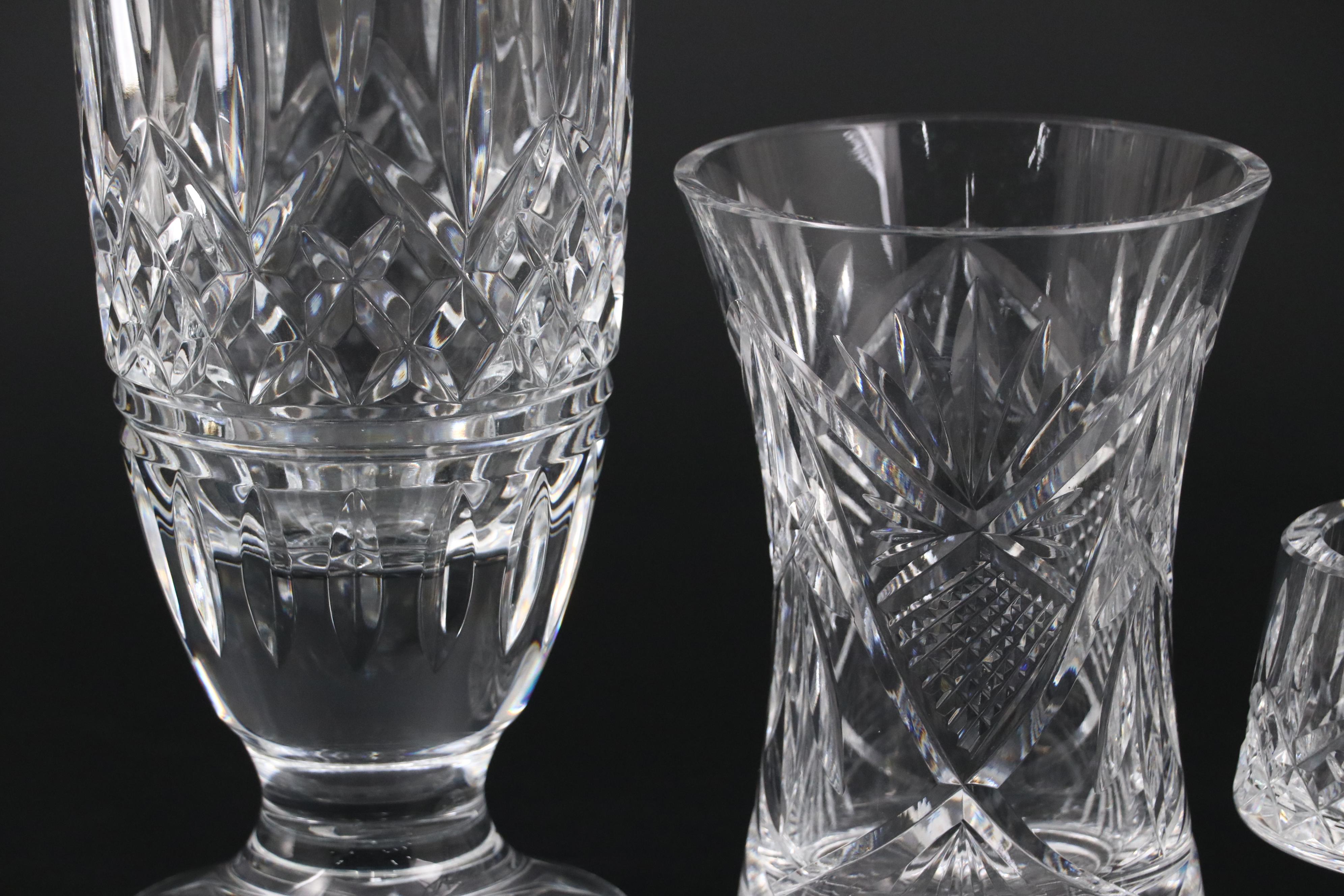 Waterford Crystal Vases and Other Décor