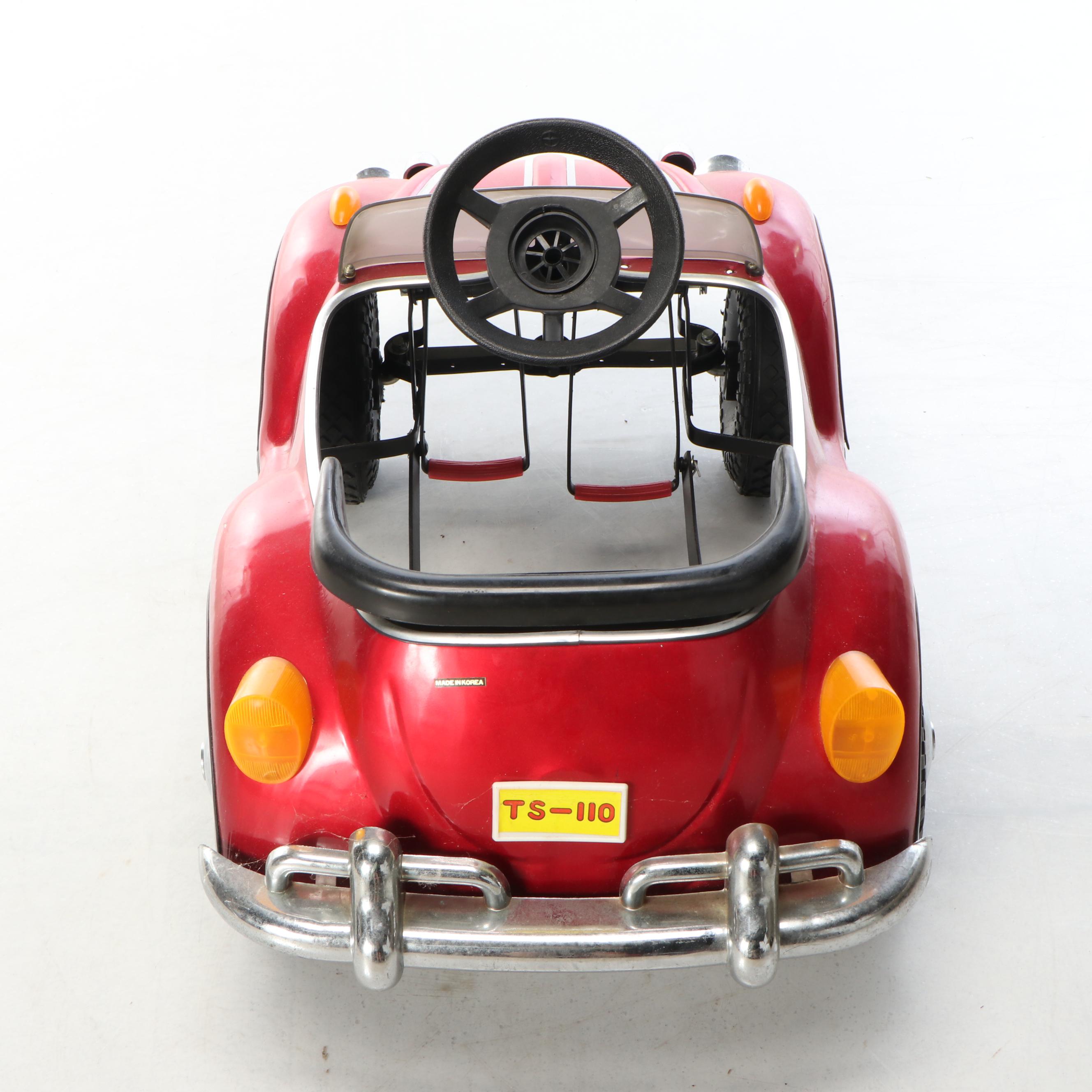 Junior Sportsters TS-110 VW Beetle Bug Pedal Car