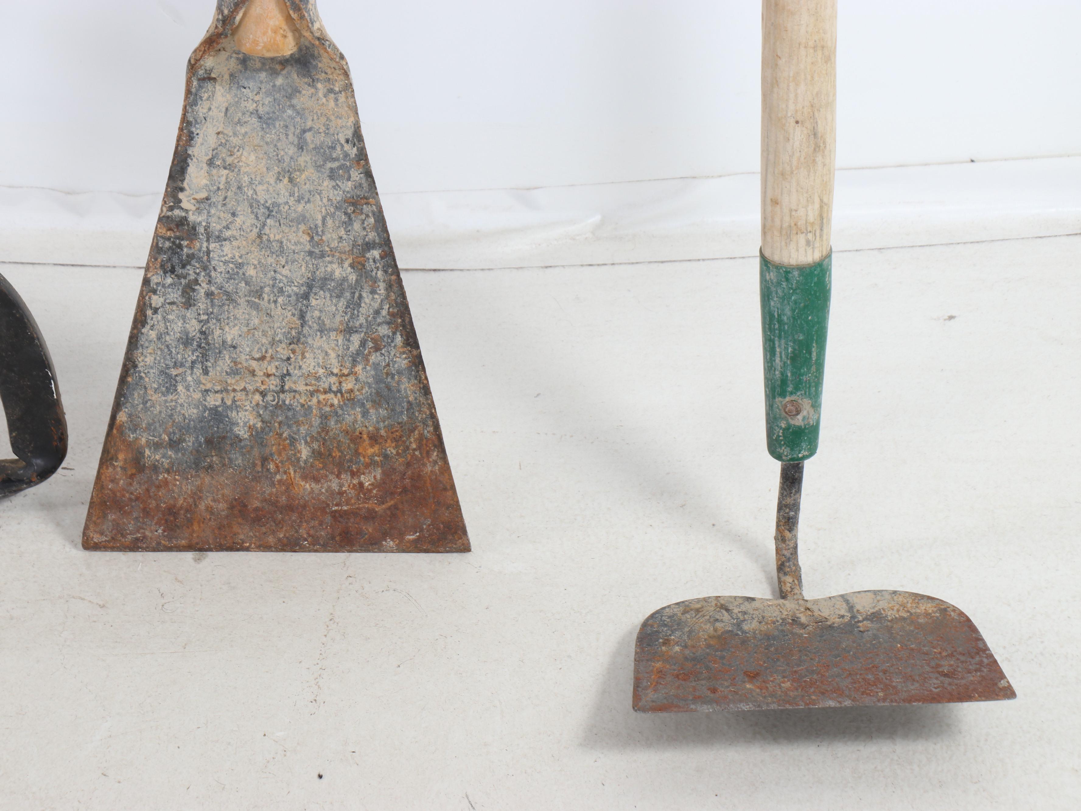 Post Hole Digger, Garden Spade, Fork, Edger and More Yard Tools