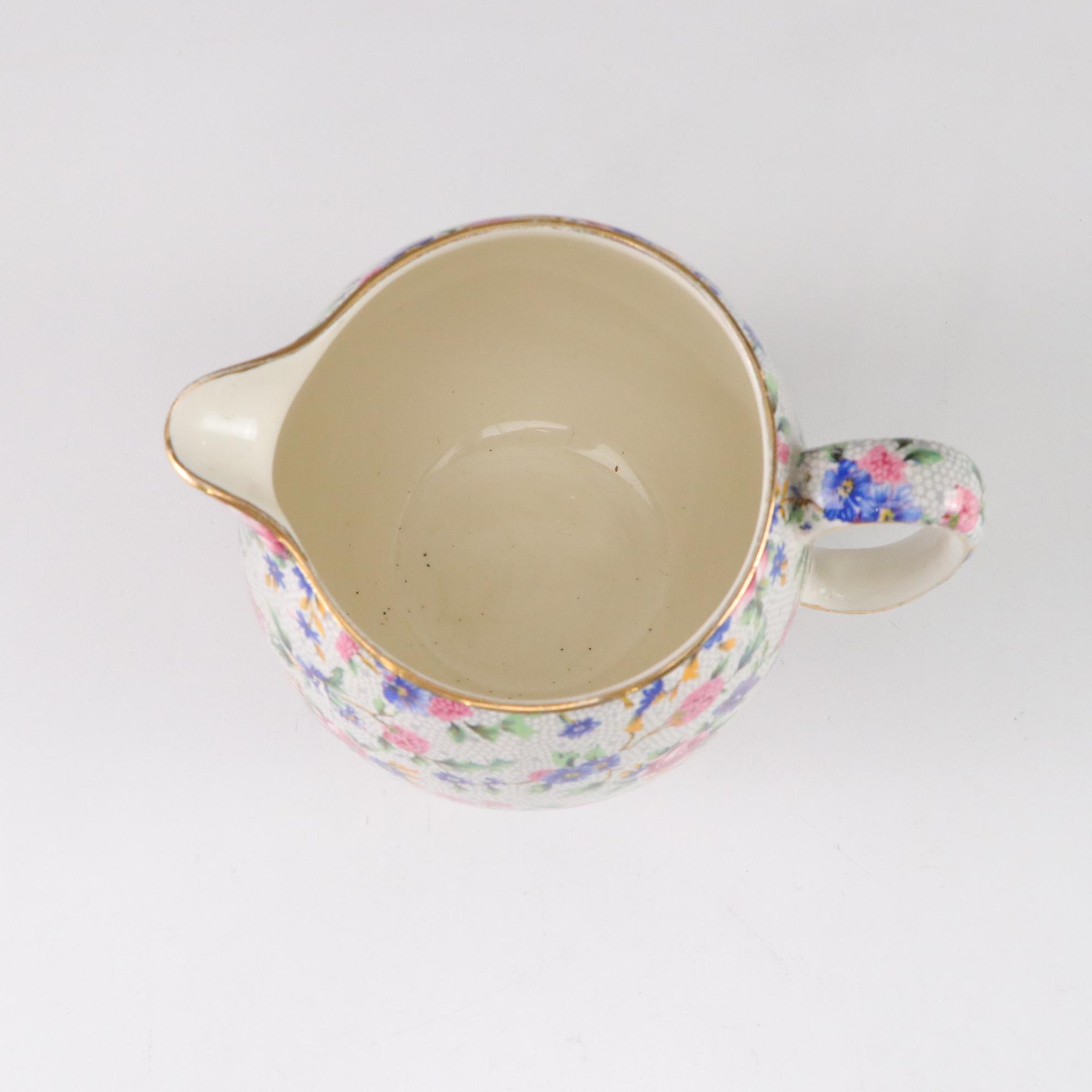 Royal Winton "Old Cottage Chintz" Grimwades Dinnerware, Mid-20th C.