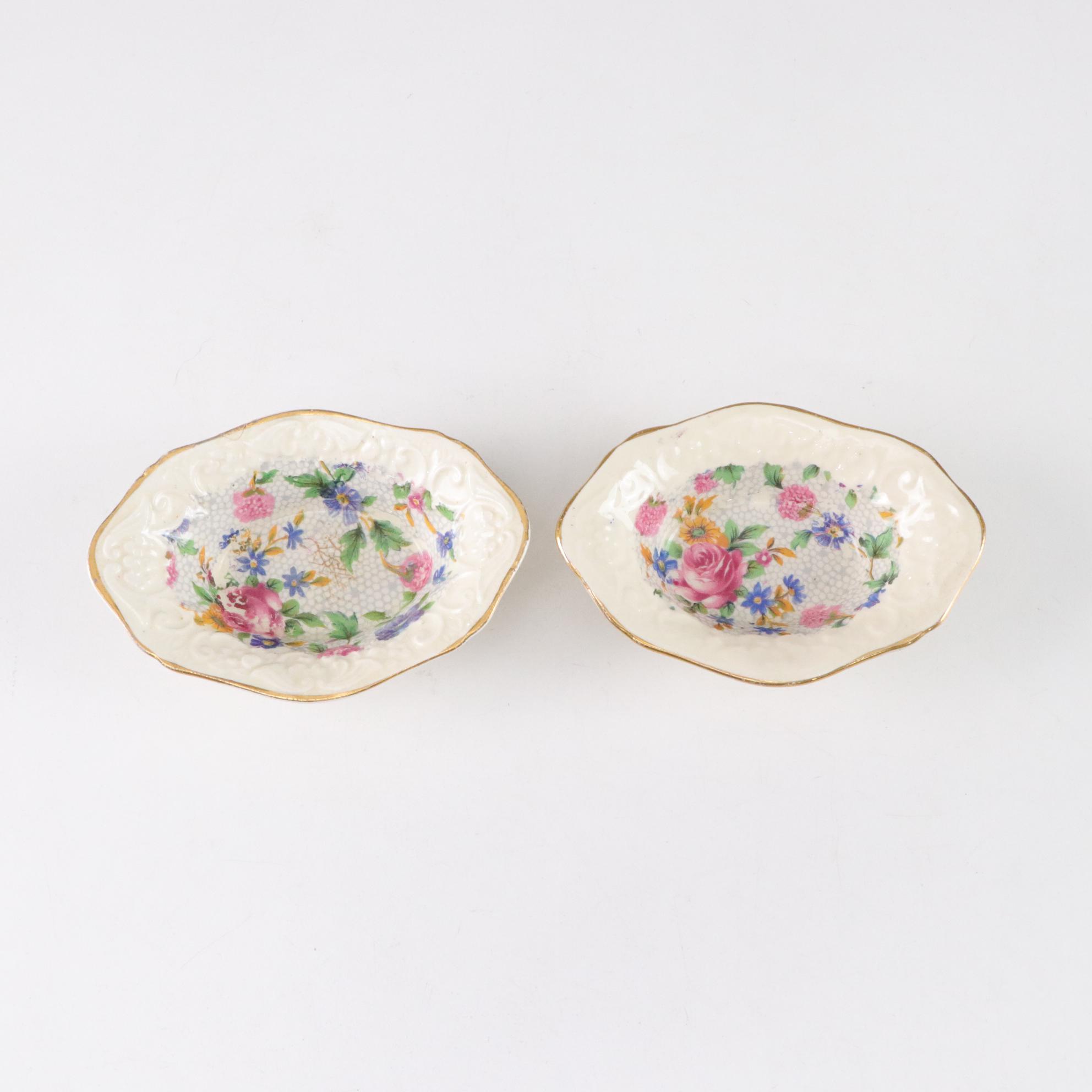 Royal Winton "Old Cottage Chintz" Grimwades Dinnerware, Mid-20th C.