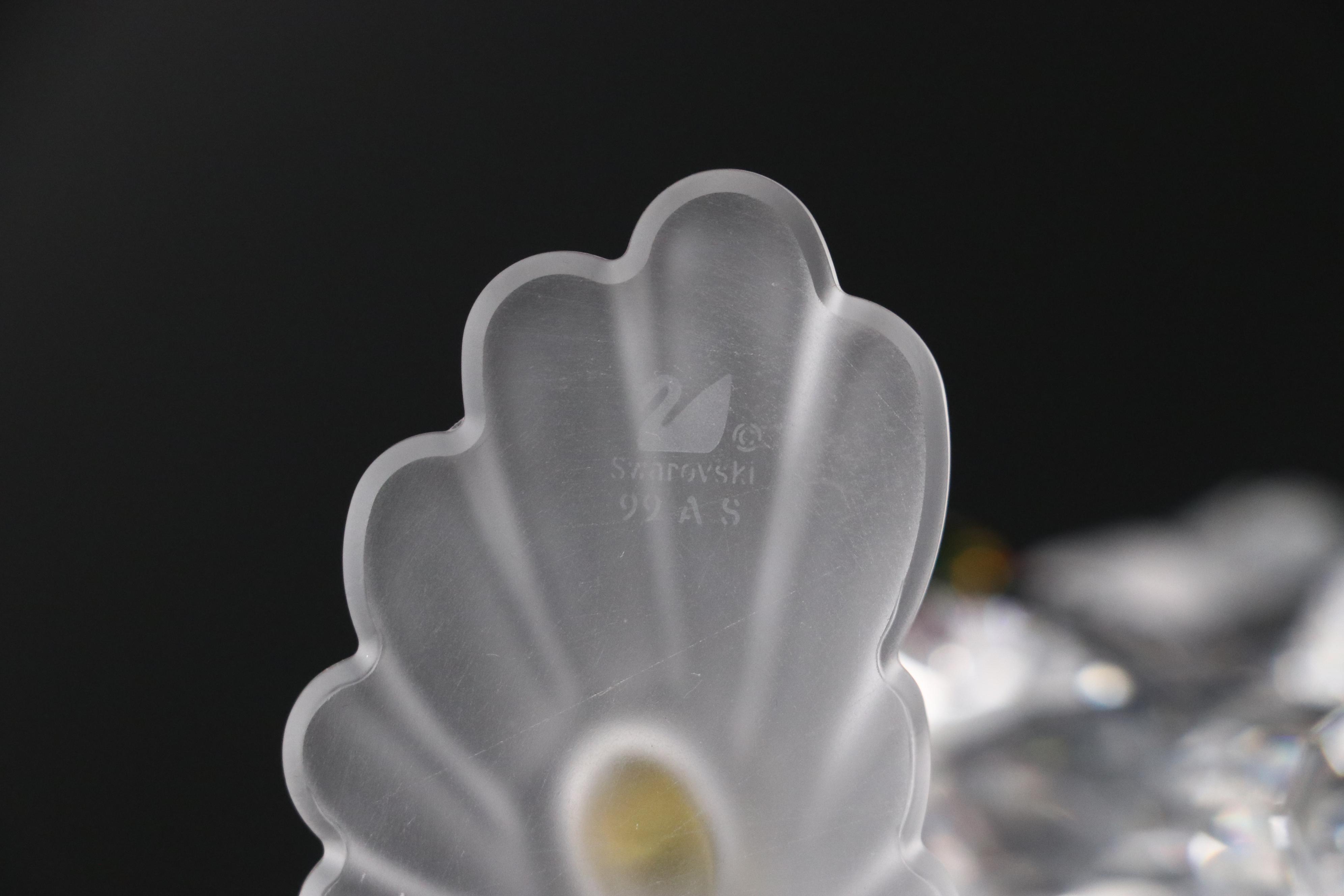 Swarovski Crystal Masquerade Figurines with Stands and Plaques