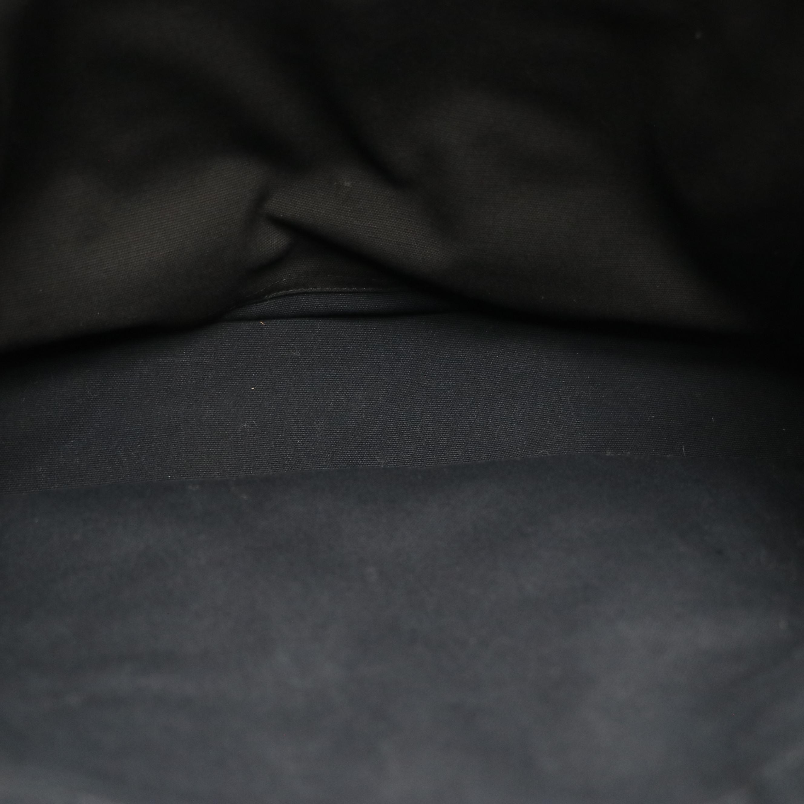 Hermès Cotton Canvas Fourre-Tout MM in Black/Grey