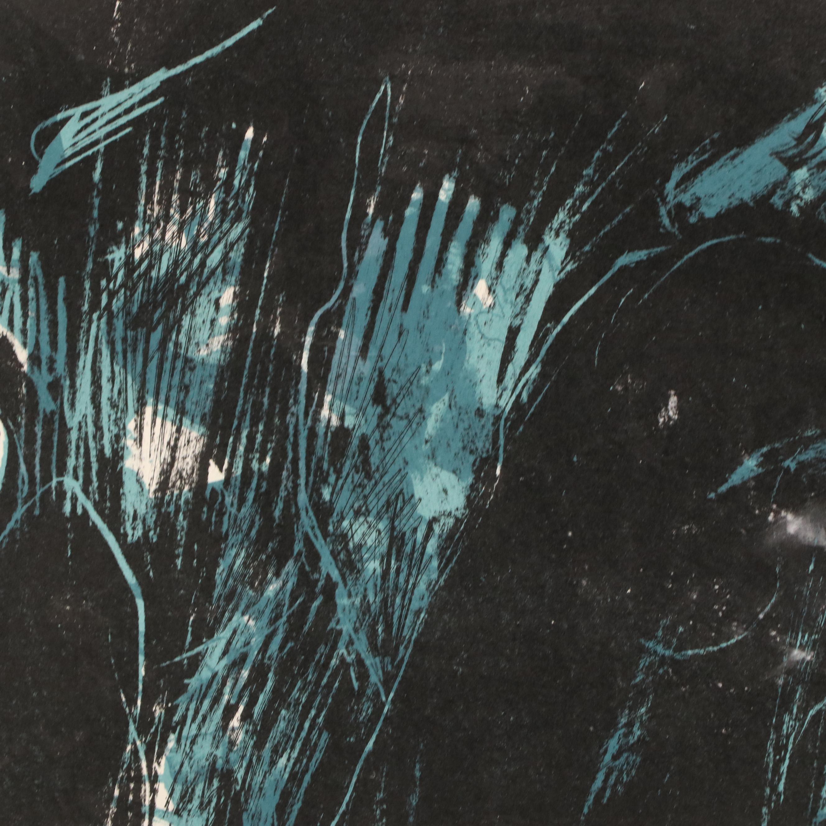 Jack Meanwell Abstract Lithograph, 1980