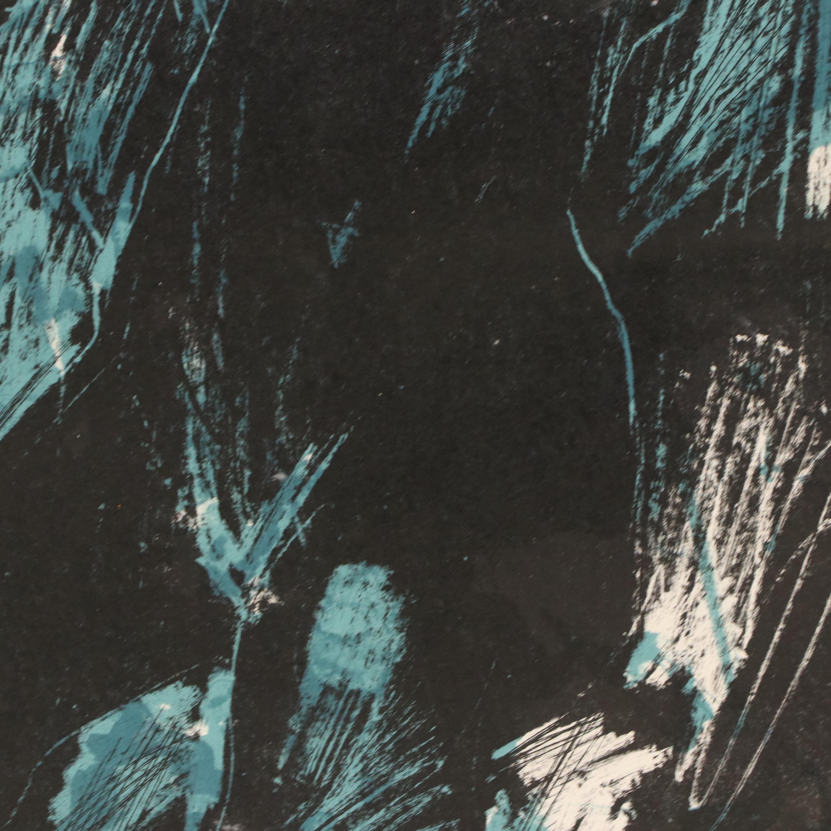 Jack Meanwell Abstract Lithograph, 1980