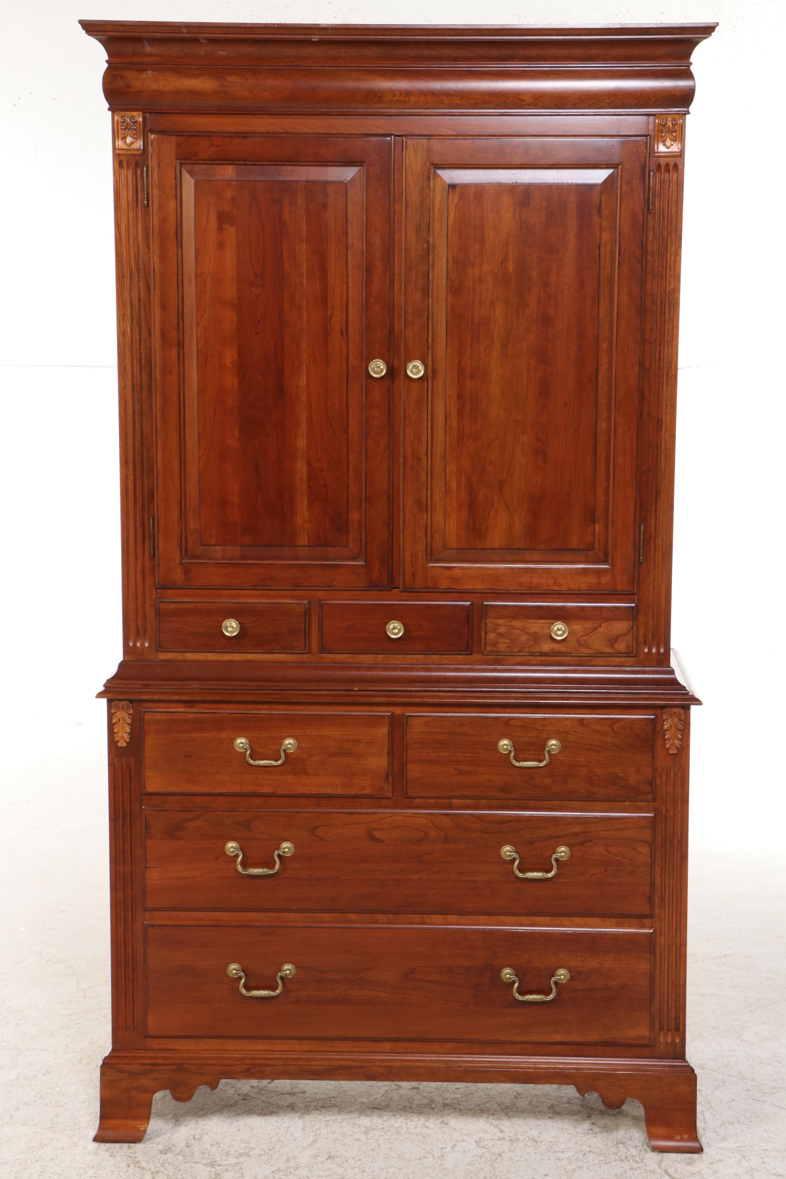 Ethan Allen Heirloom Collection Mahogany Armoire