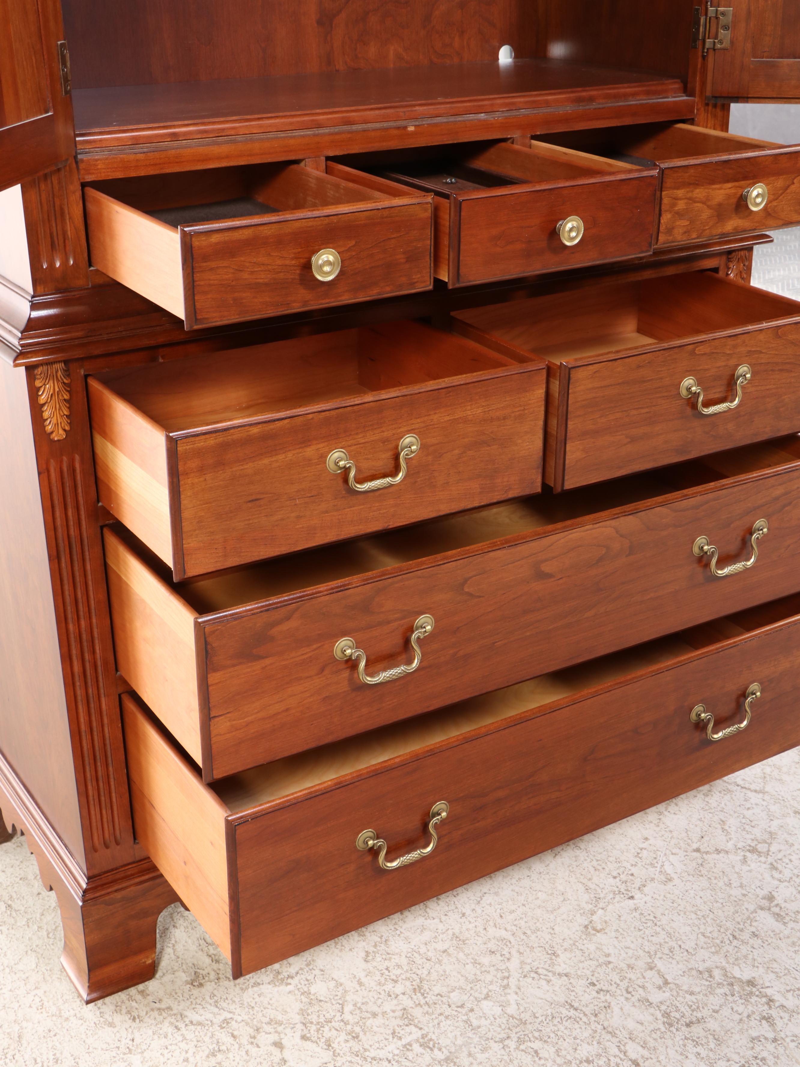 Ethan Allen Heirloom Collection Mahogany Armoire