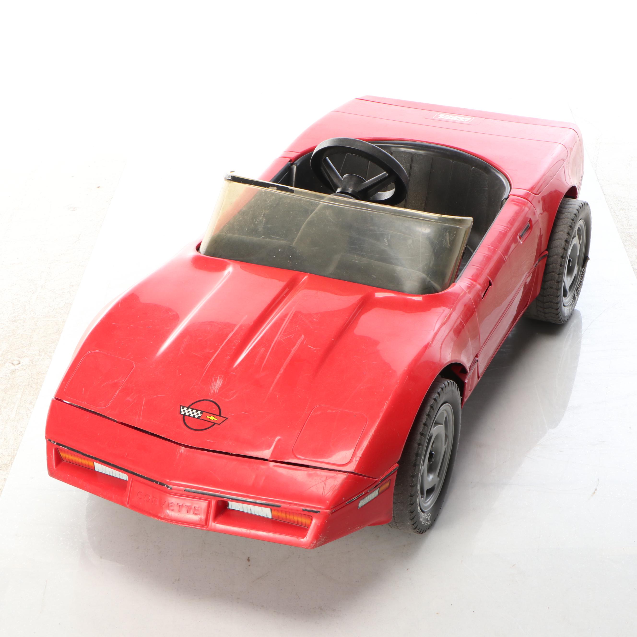 Power Wheels Model 85300 Red Corvette Ride-On Toy