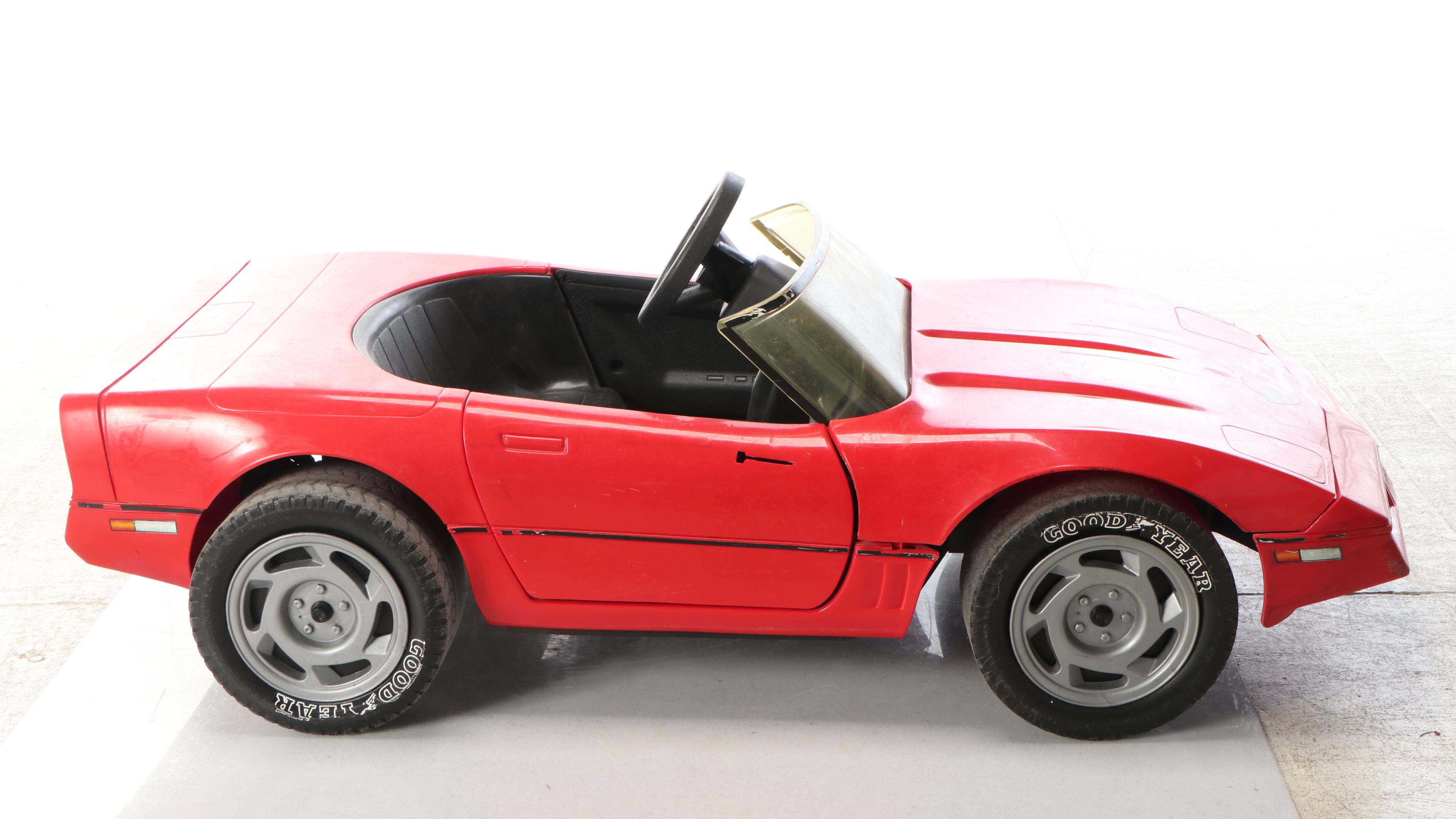 Power Wheels Model 85300 Red Corvette Ride-On Toy