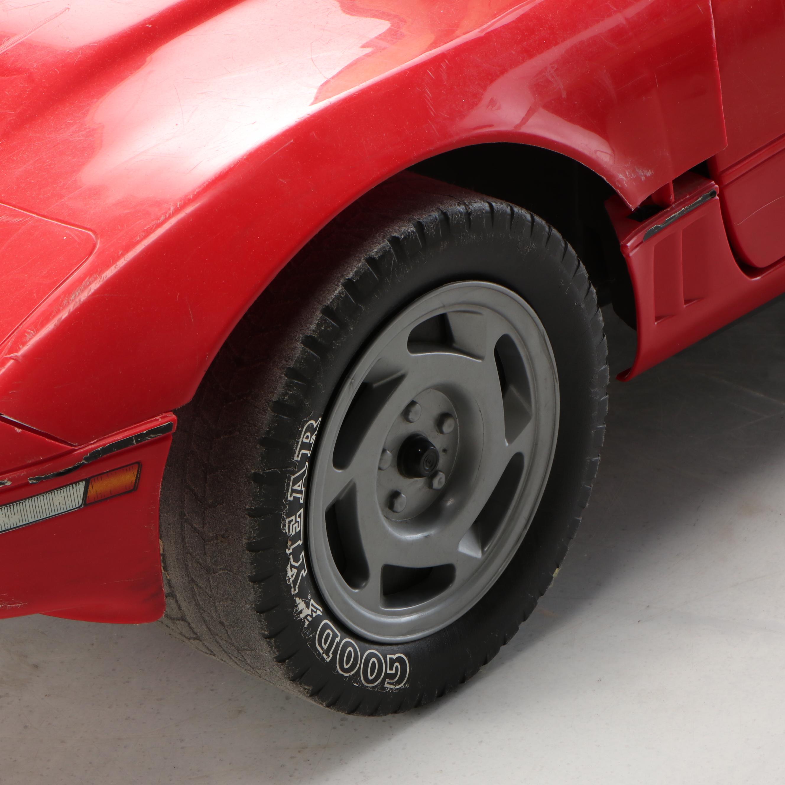 Power Wheels Model 85300 Red Corvette Ride-On Toy