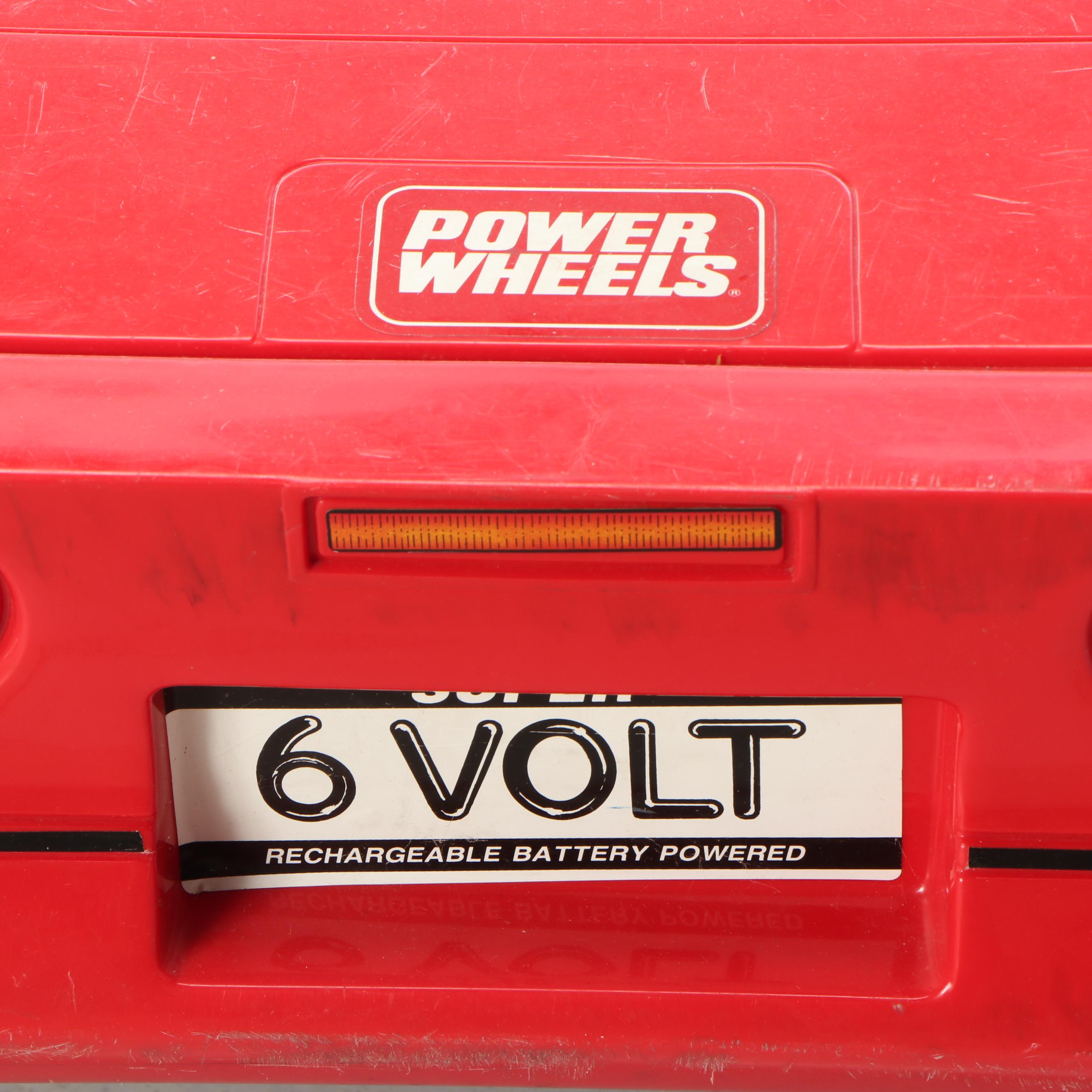 Power Wheels Model 85300 Red Corvette Ride-On Toy