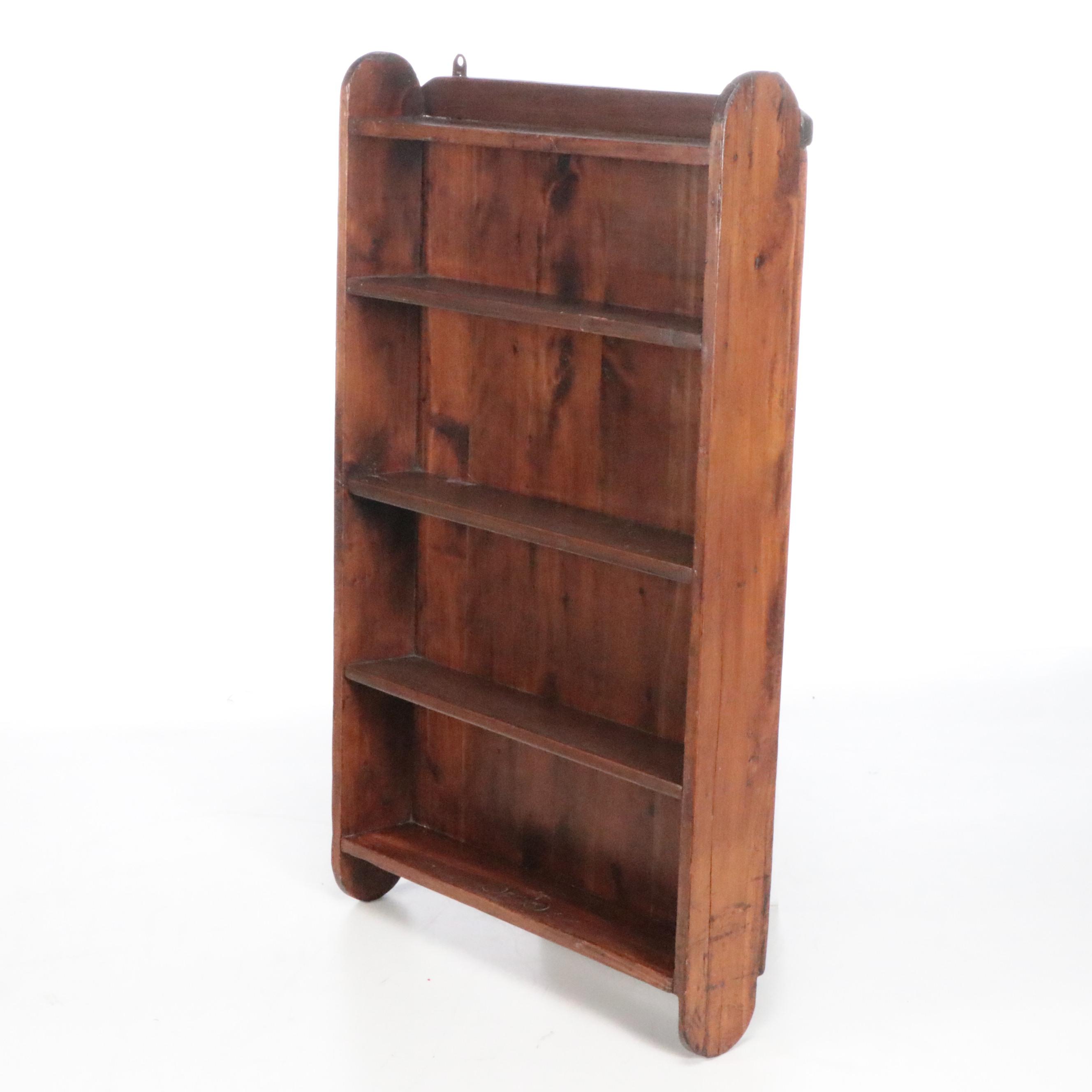 Wooden Wall Hanging Display Cabinet with Matchbooks, Mid to Late 20th Century