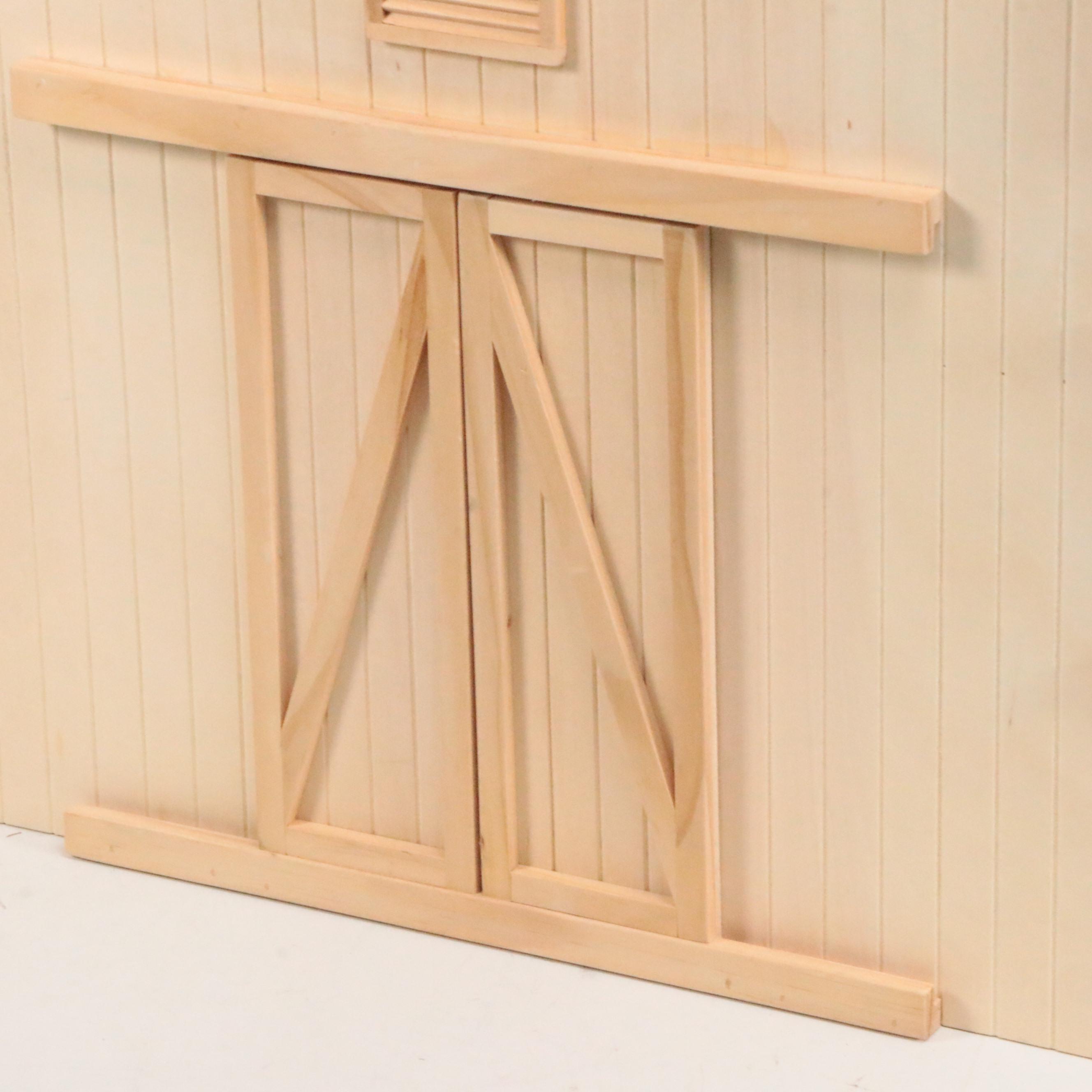 Handmade Wooden Dollhouse Horse Barn