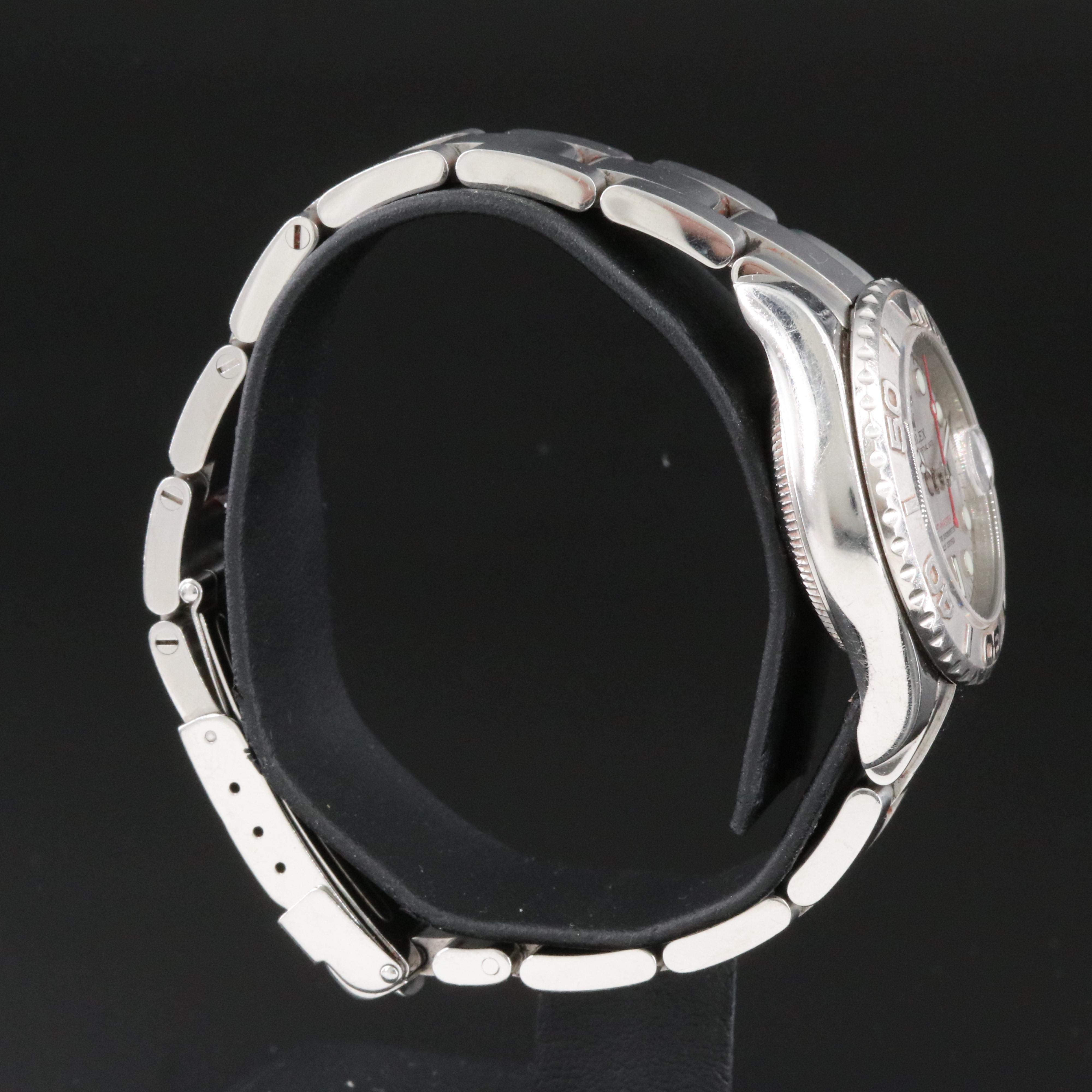 Rolex Yacht-Master 169622 Platinum Dial 29mm Steel Automatic Watch