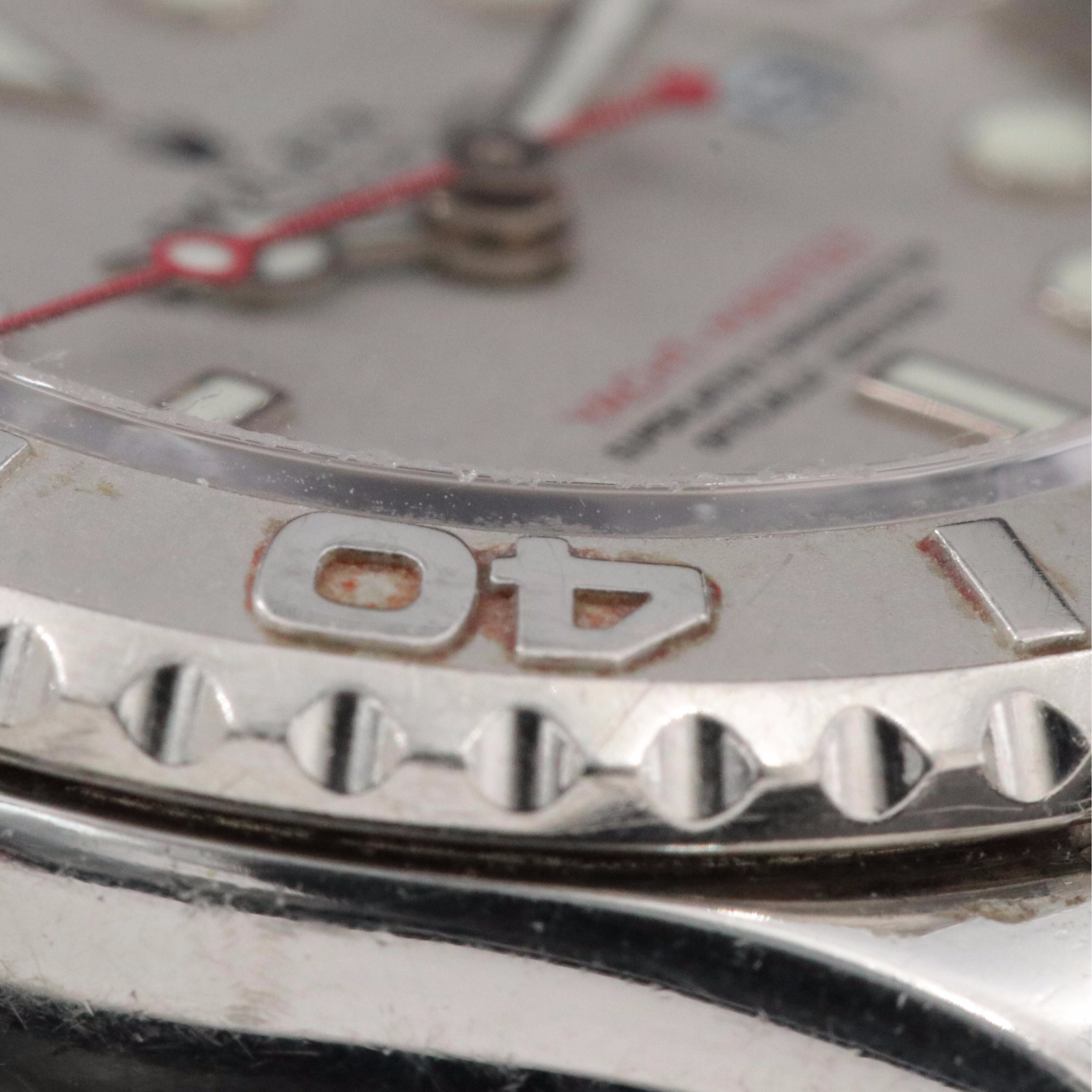 Rolex Yacht-Master 169622 Platinum Dial 29mm Steel Automatic Watch