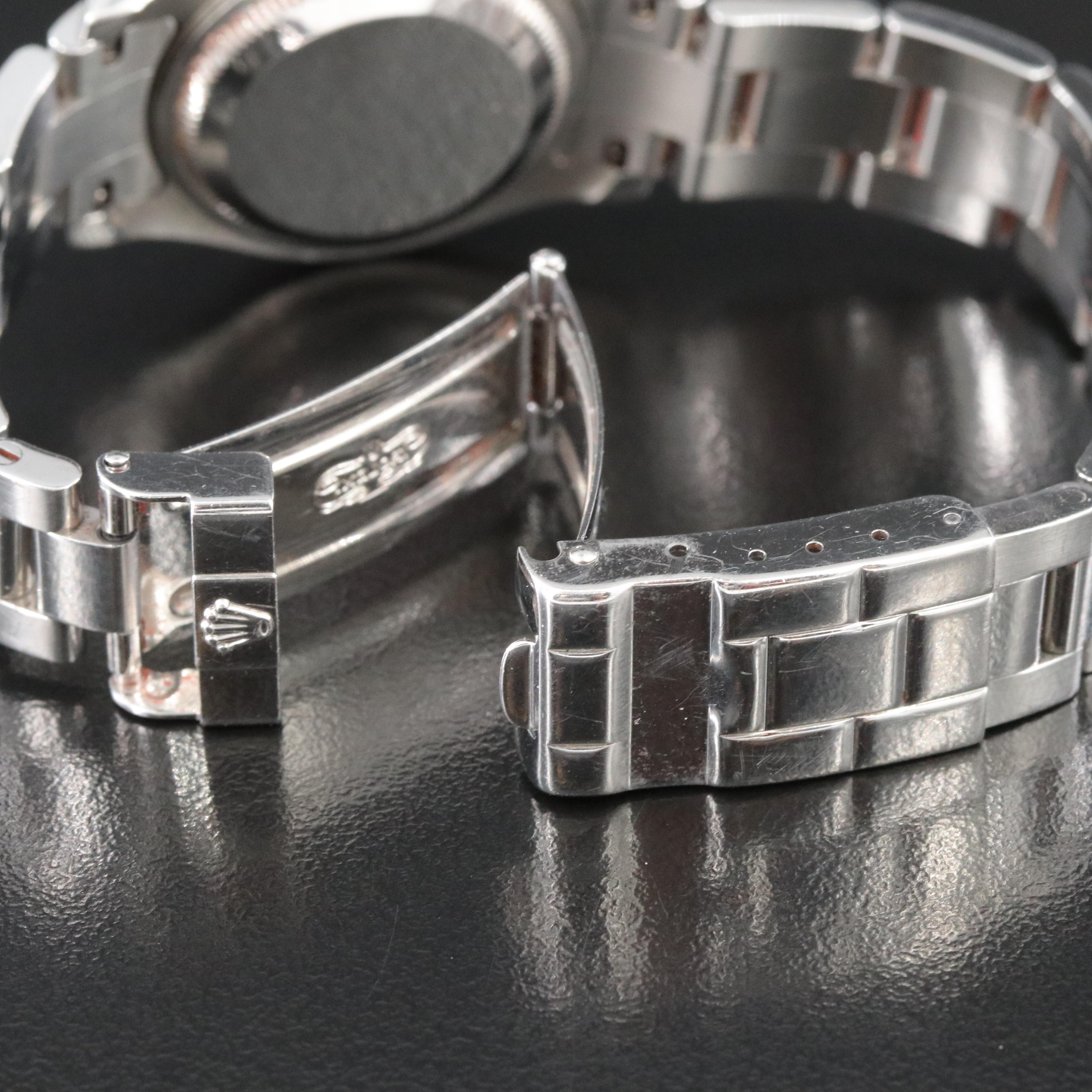 Rolex Yacht-Master 169622 Platinum Dial 29mm Steel Automatic Watch