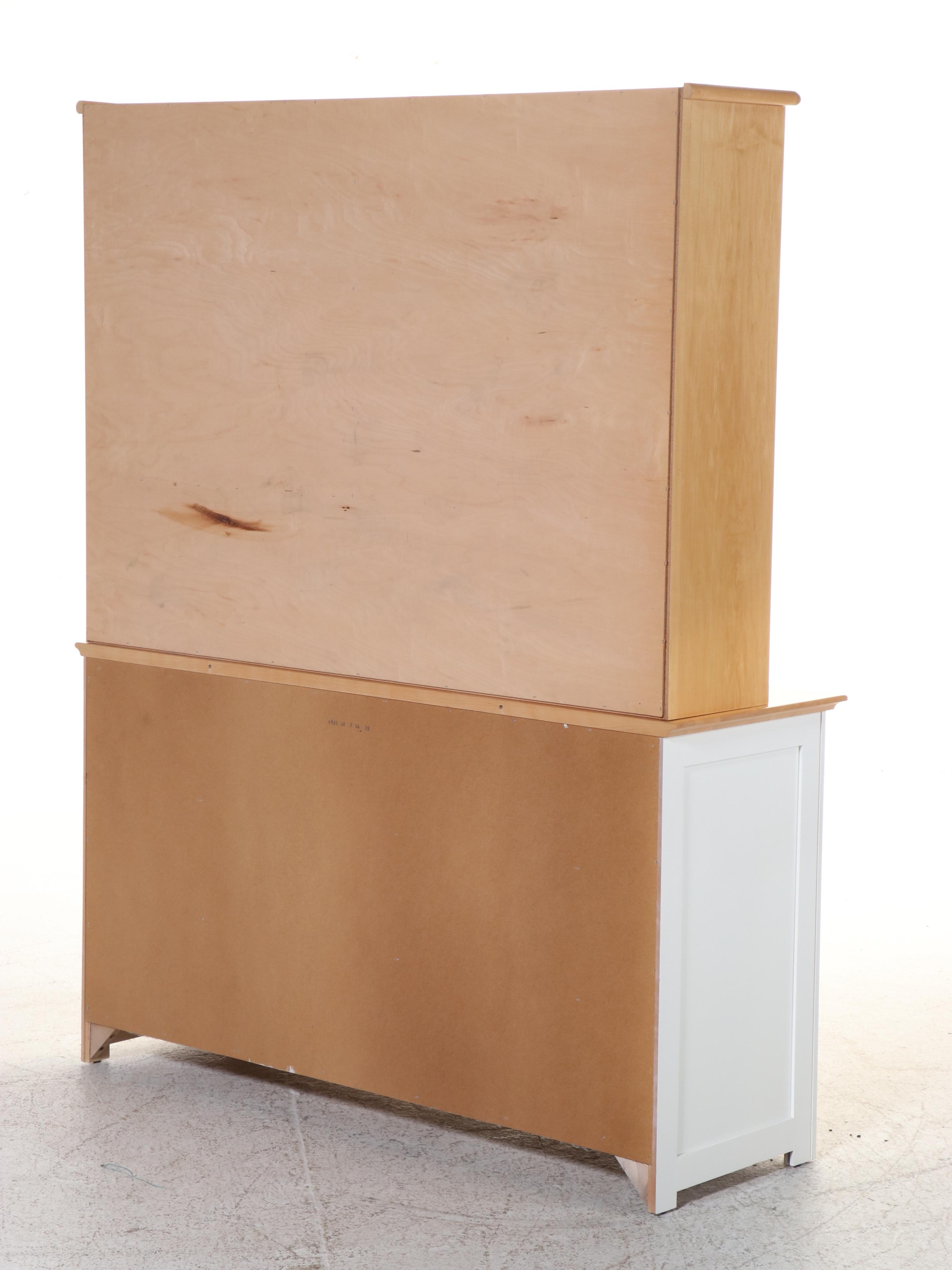 Child Craft Industries Parcel-Painted Maple Dresser with Hutch