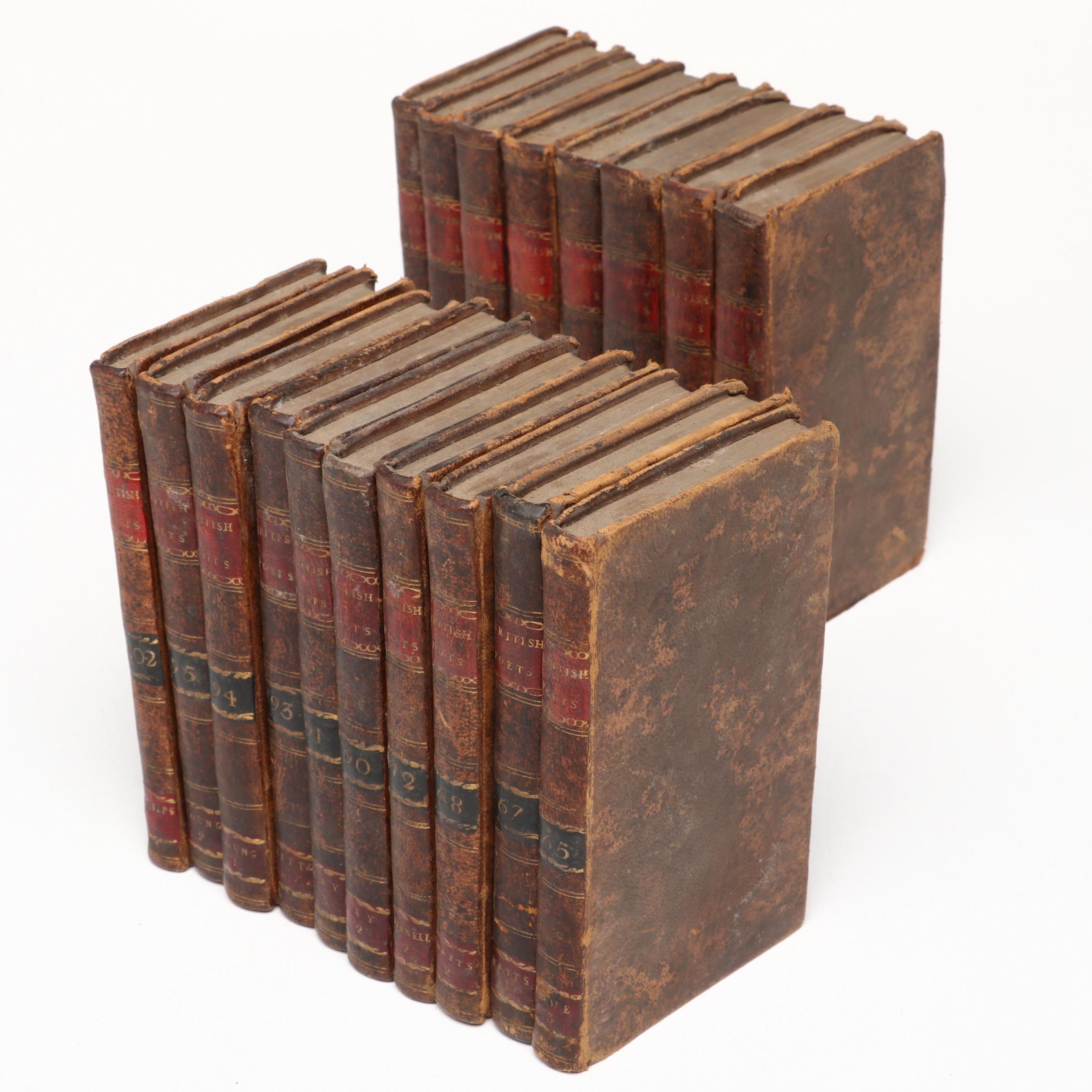 "The Poetical Works of John Gay" and Other Poetry Collections, Early 19th C.