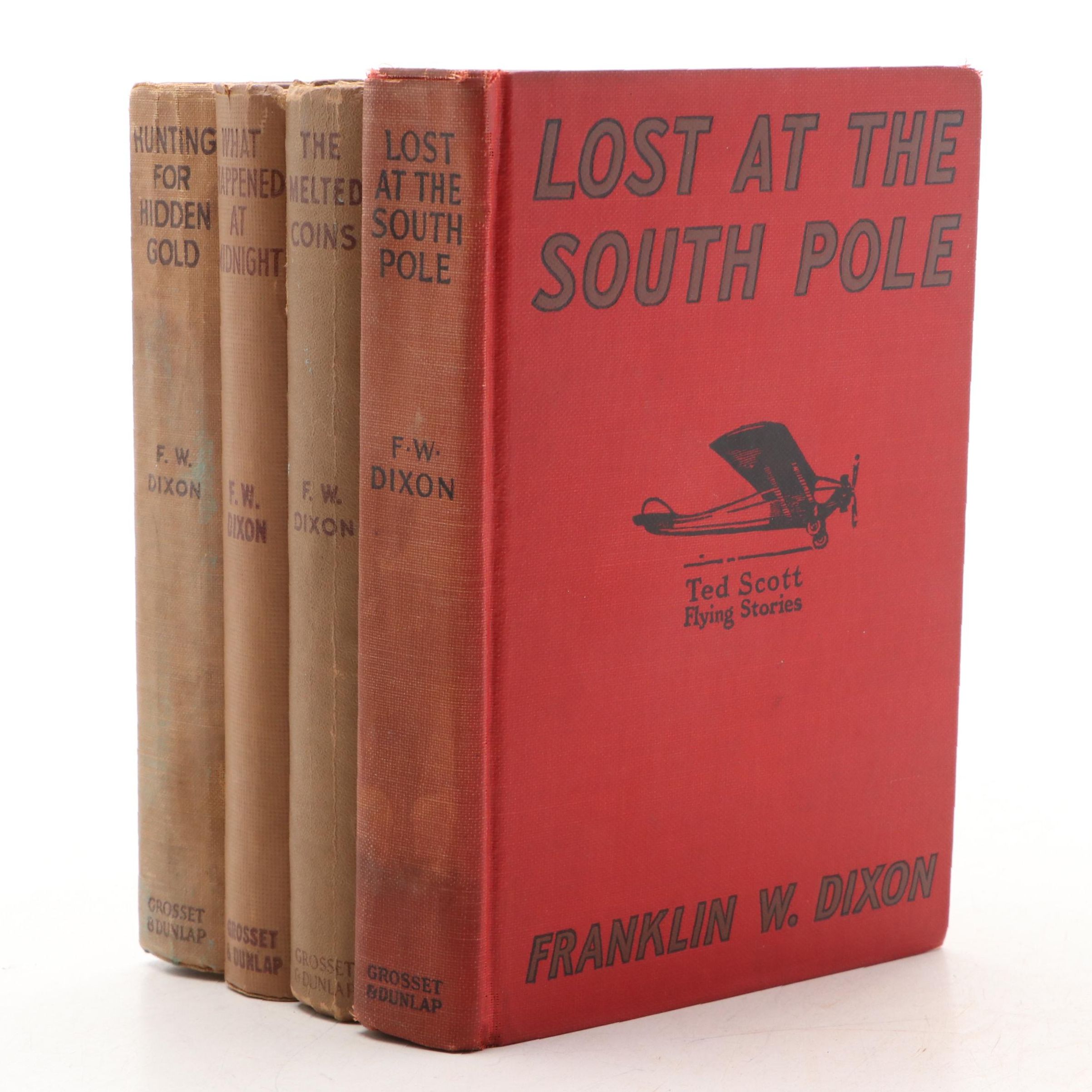 Illustrated "Lost at the South Pole" and More Books by Franklin W. Dixon