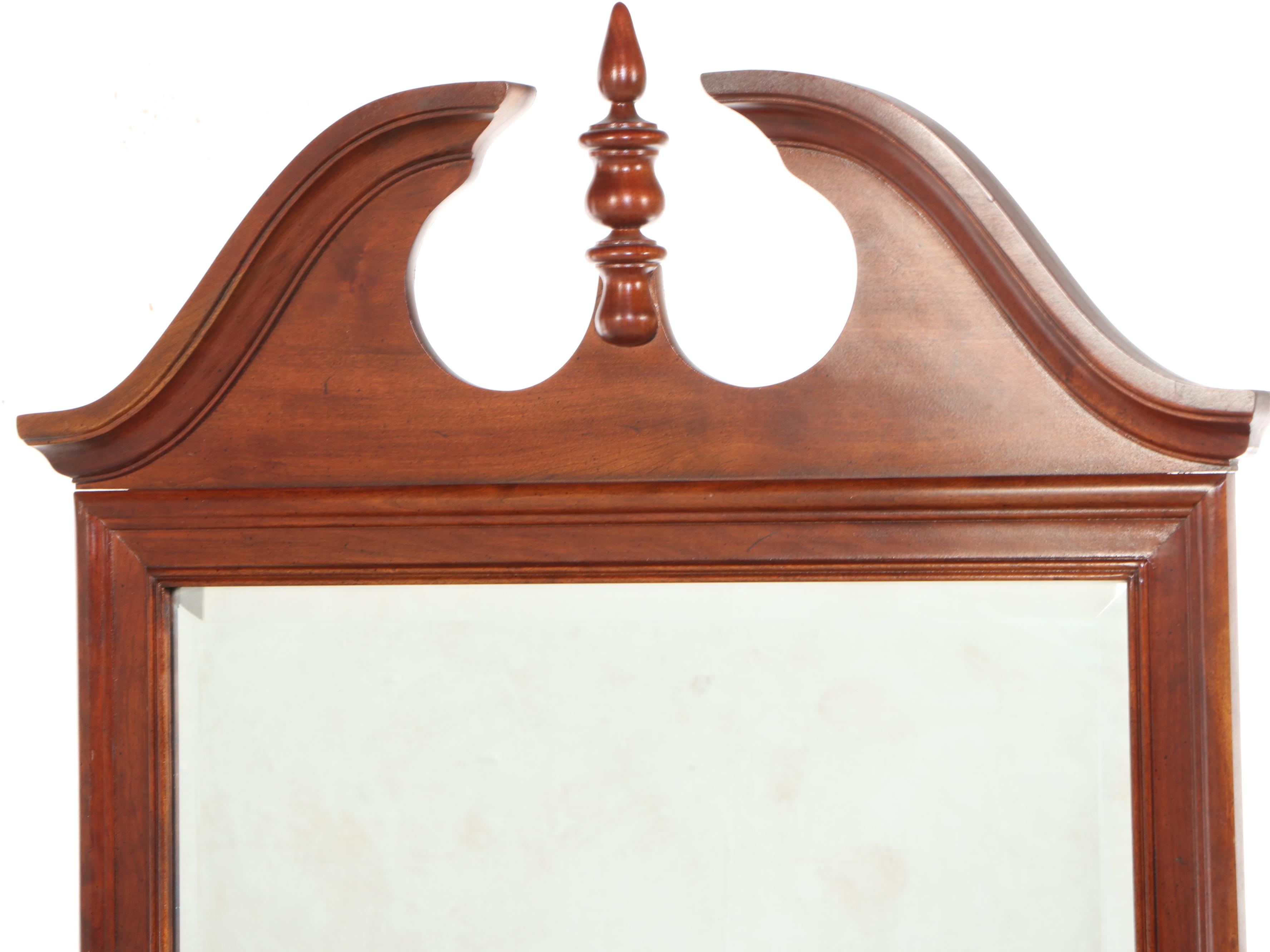 Federal Style Cherry Dresser with Mirror