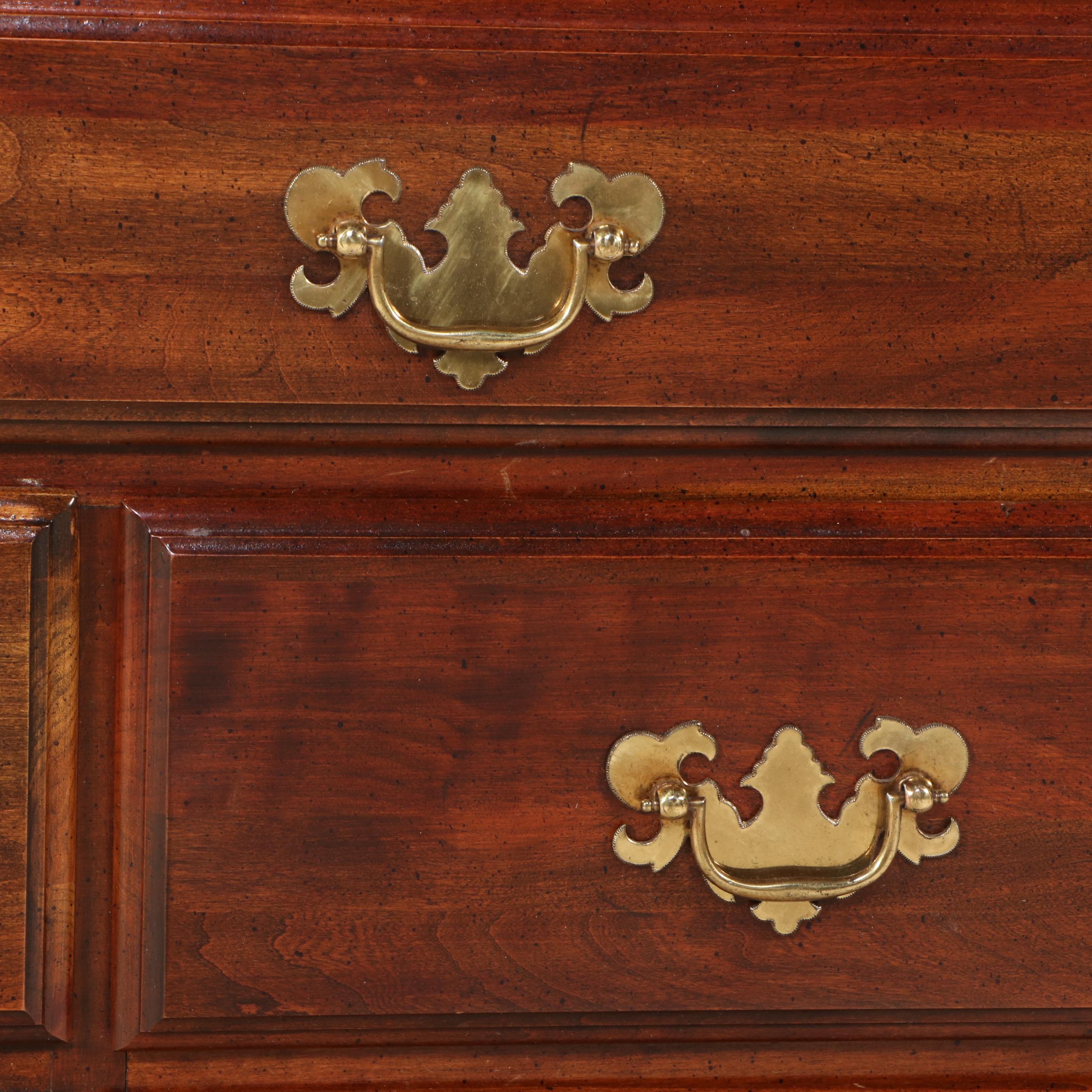 Federal Style Cherry Dresser with Mirror