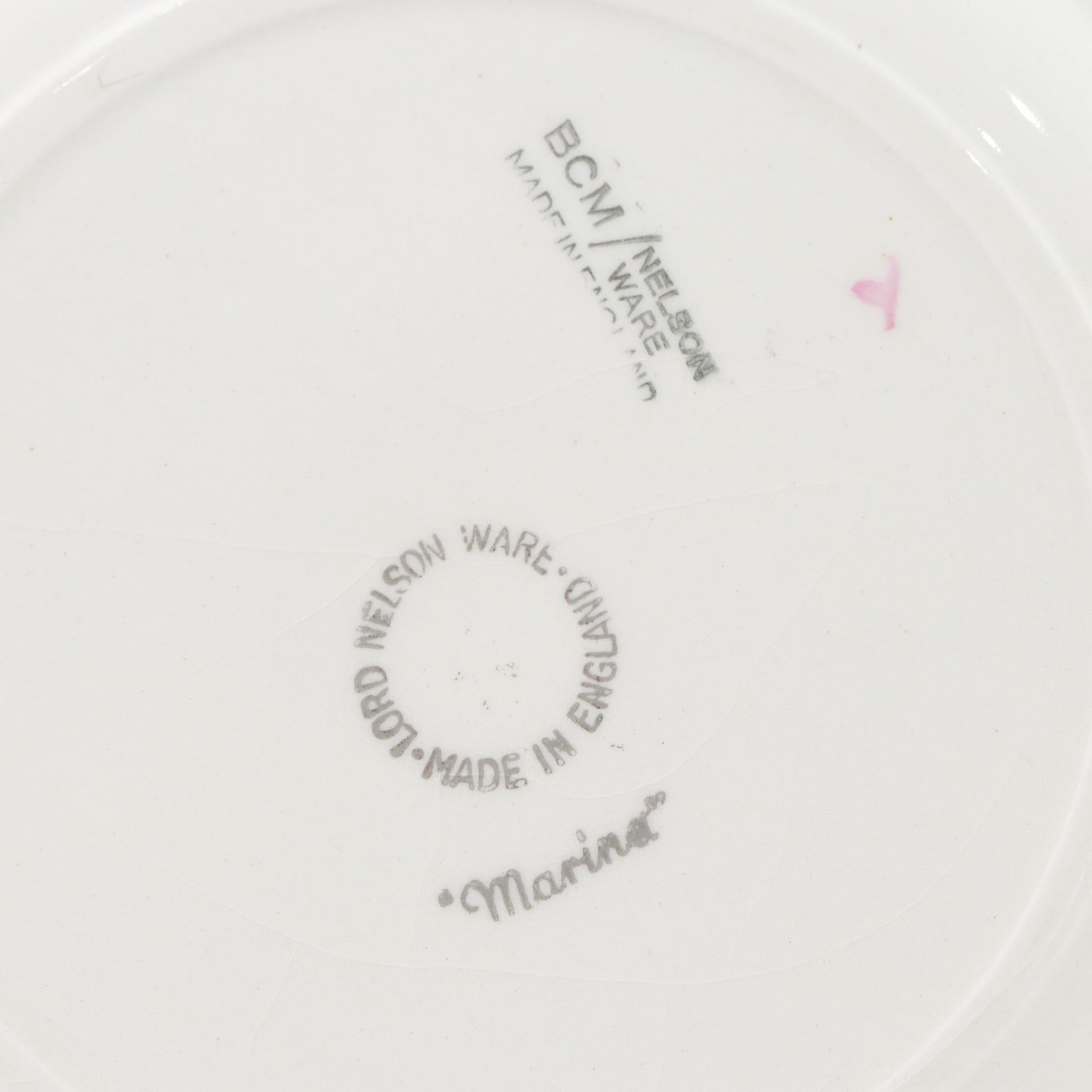 Lord Nelson Ware "Marina" with Other Chintz Pattern Tableware and Accessories