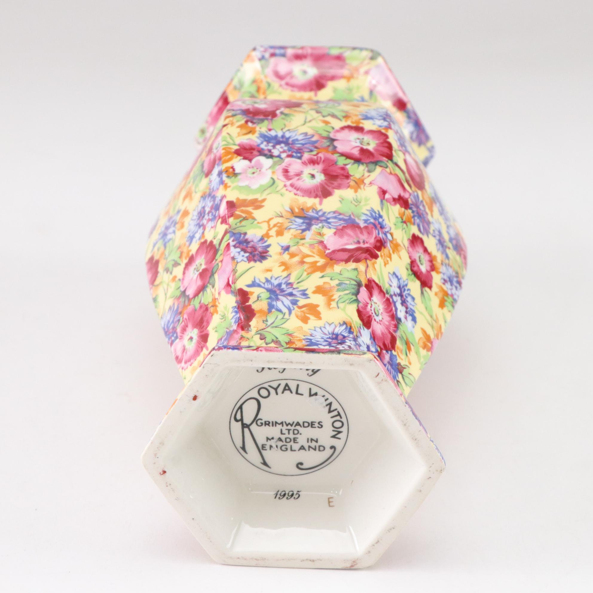 Lord Nelson Ware "Marina" with Other Chintz Pattern Tableware and Accessories