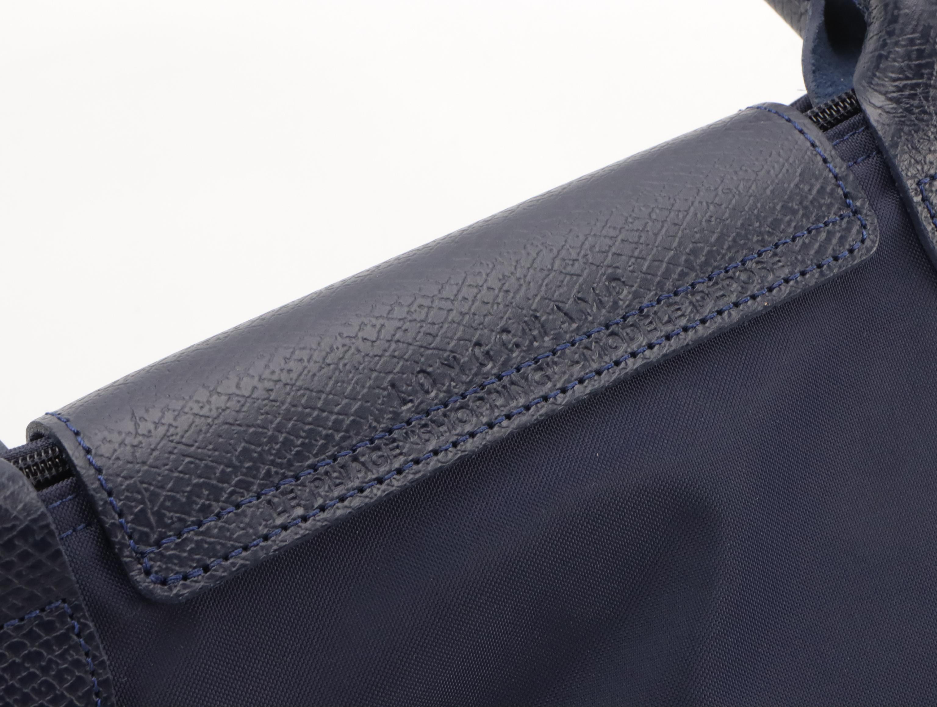 Longchamp Le Pliage Large Shopping Tote in Eiffel Tower Print Nylon Canvas