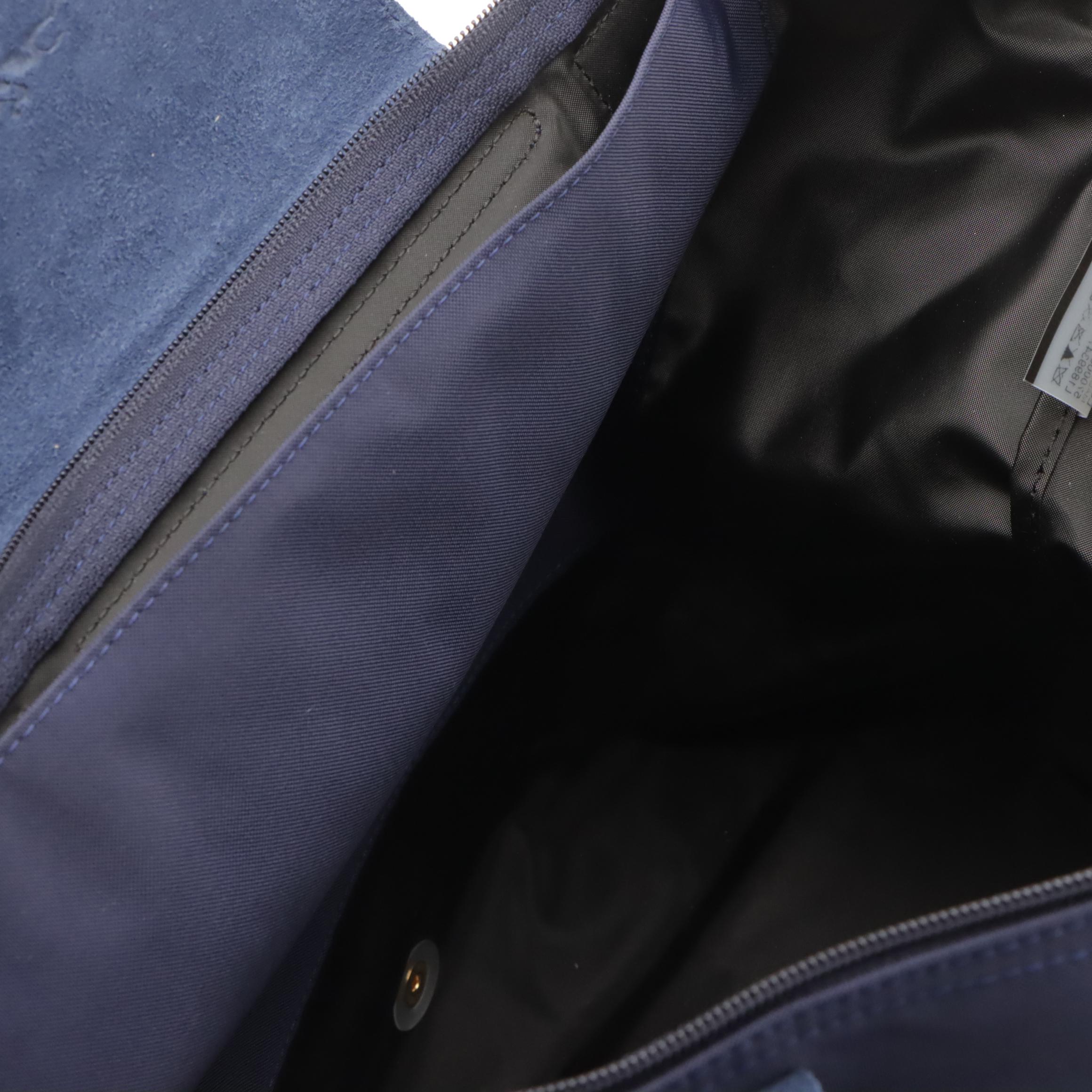 Longchamp Le Pliage Large Shopping Tote in Eiffel Tower Print Nylon Canvas