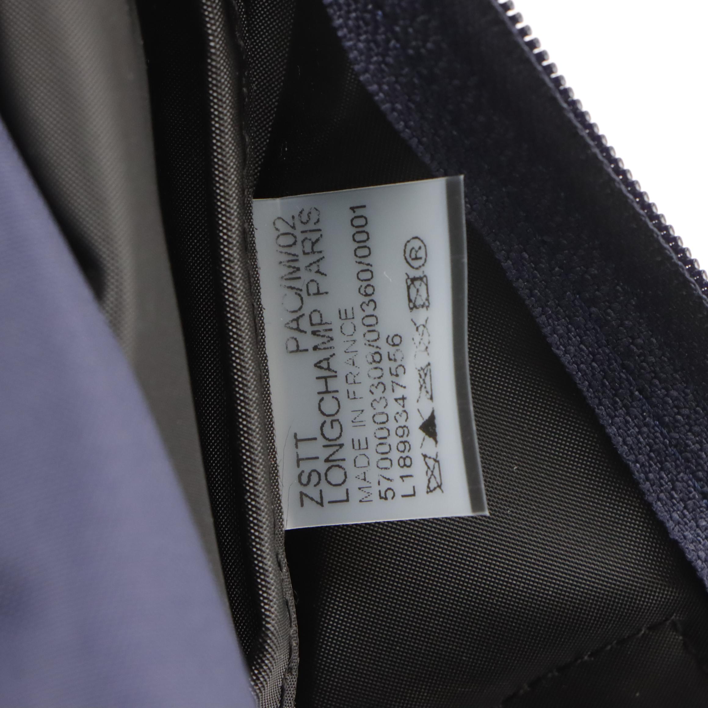 Longchamp Le Pliage Large Shopping Tote in Eiffel Tower Print Nylon Canvas