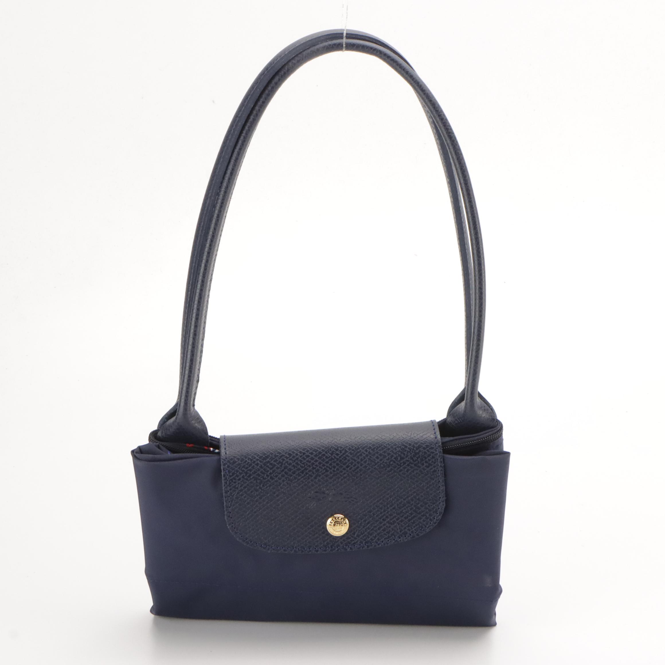 Longchamp Le Pliage Large Shopping Tote in Eiffel Tower Print Nylon Canvas