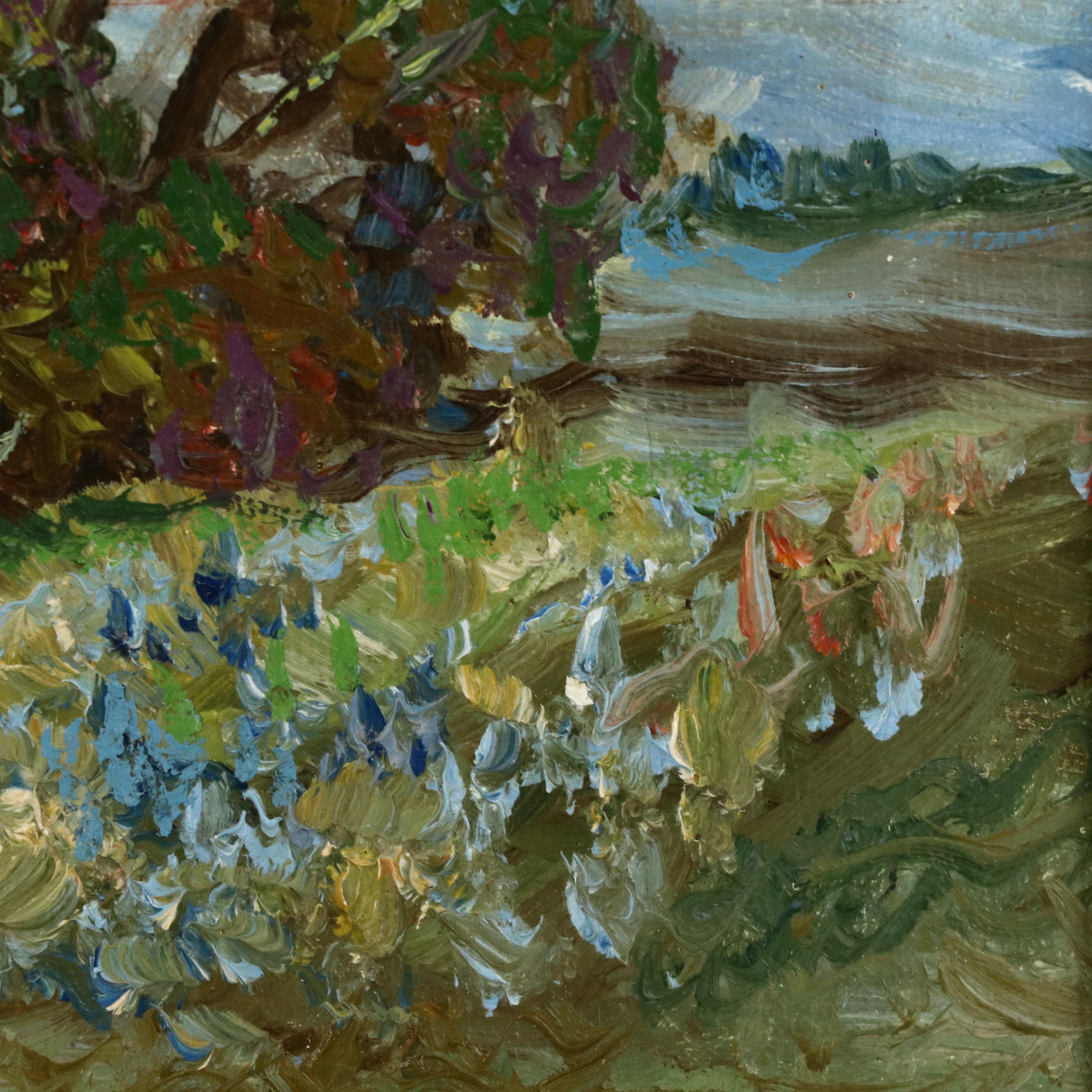 Dorothy Kizer Bucolic Landscape Oil Painting