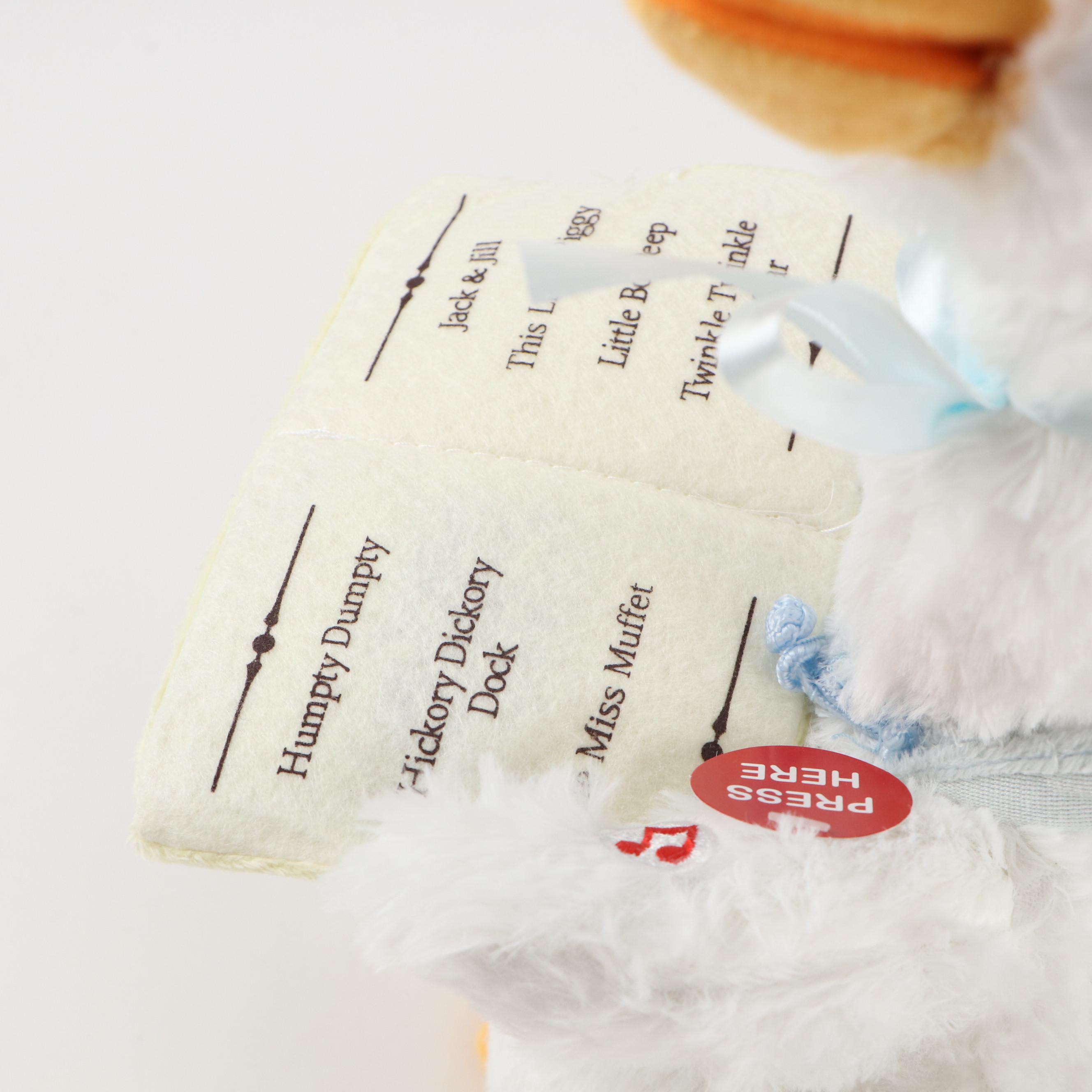 Cuddle Barn Mother Goose and Merry Saxmas Sterling Stuffed Toys