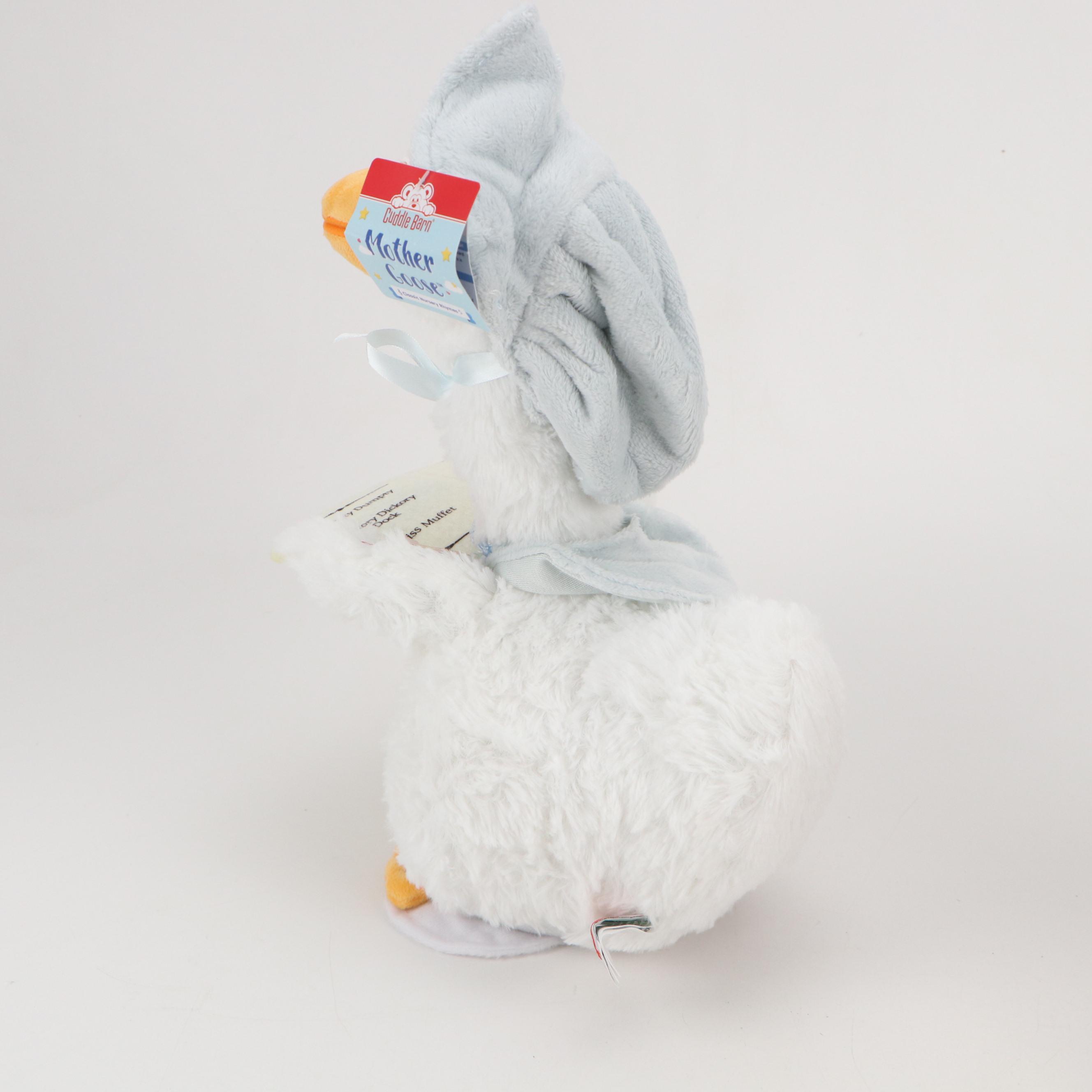 Cuddle Barn Mother Goose and Merry Saxmas Sterling Stuffed Toys