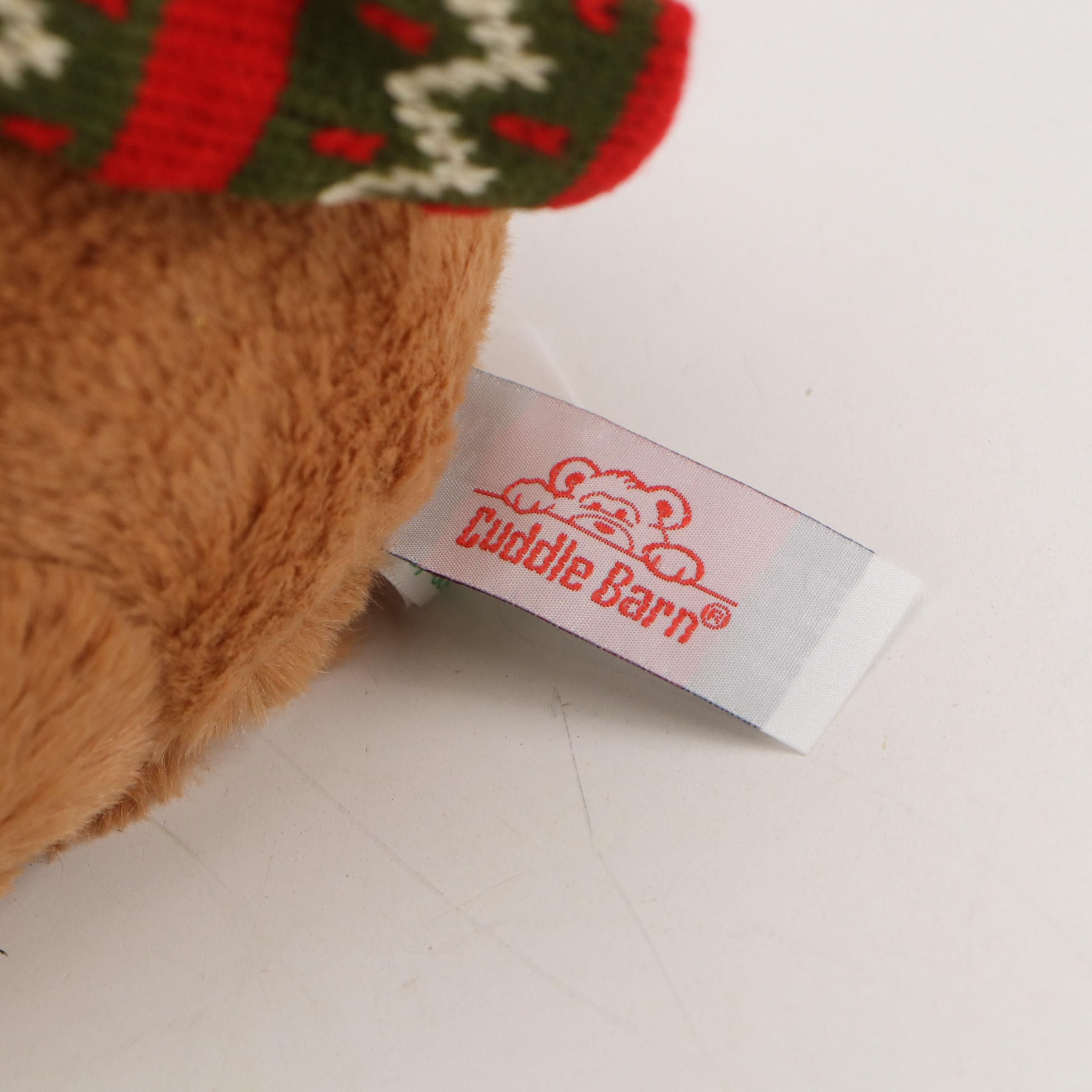 Cuddle Barn Mother Goose and Merry Saxmas Sterling Stuffed Toys